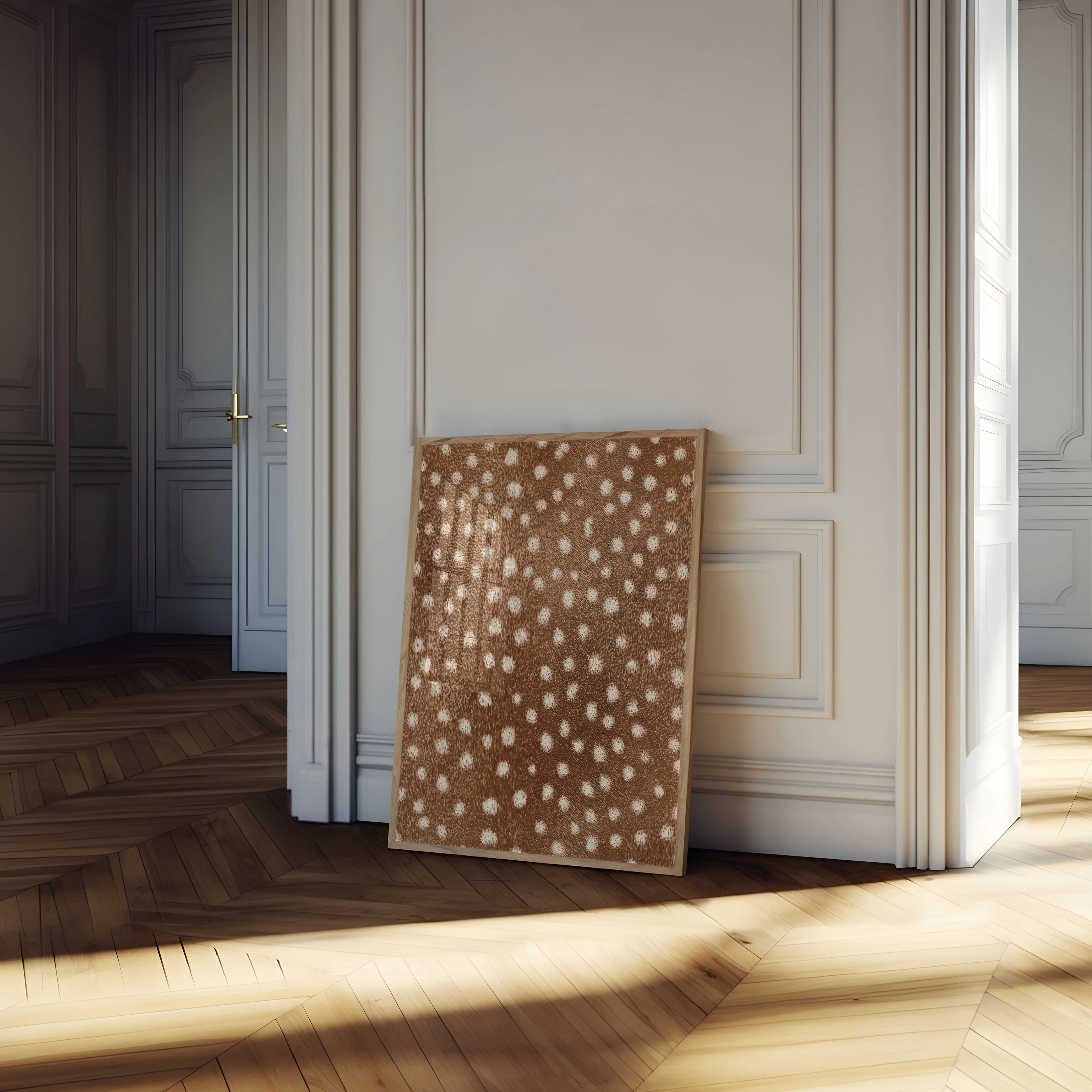 Fawn Fur Texture Poster - Image 4