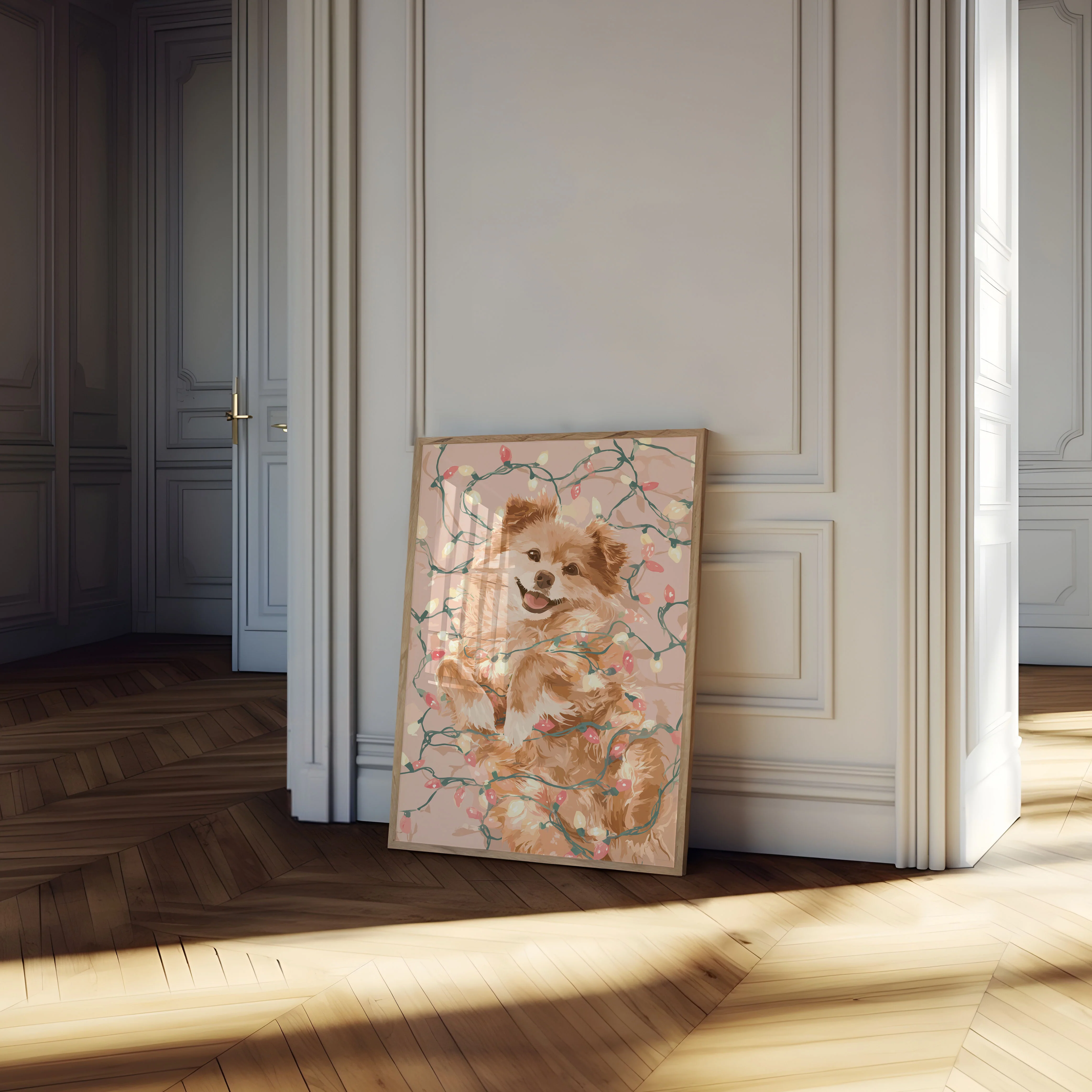Festive Furry Friend Poster - Image 4