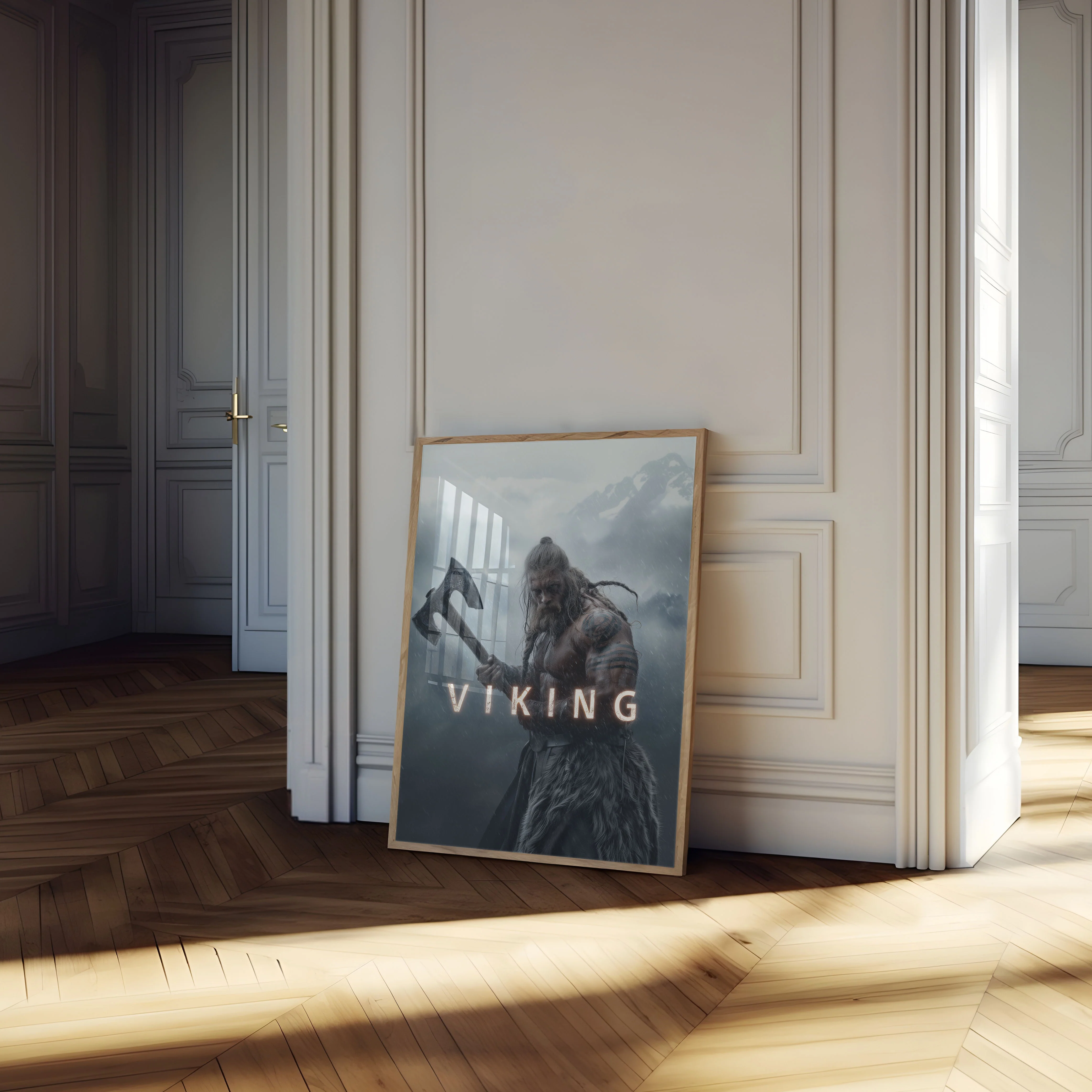 Fierce Norse Warrior Poster - Image 4