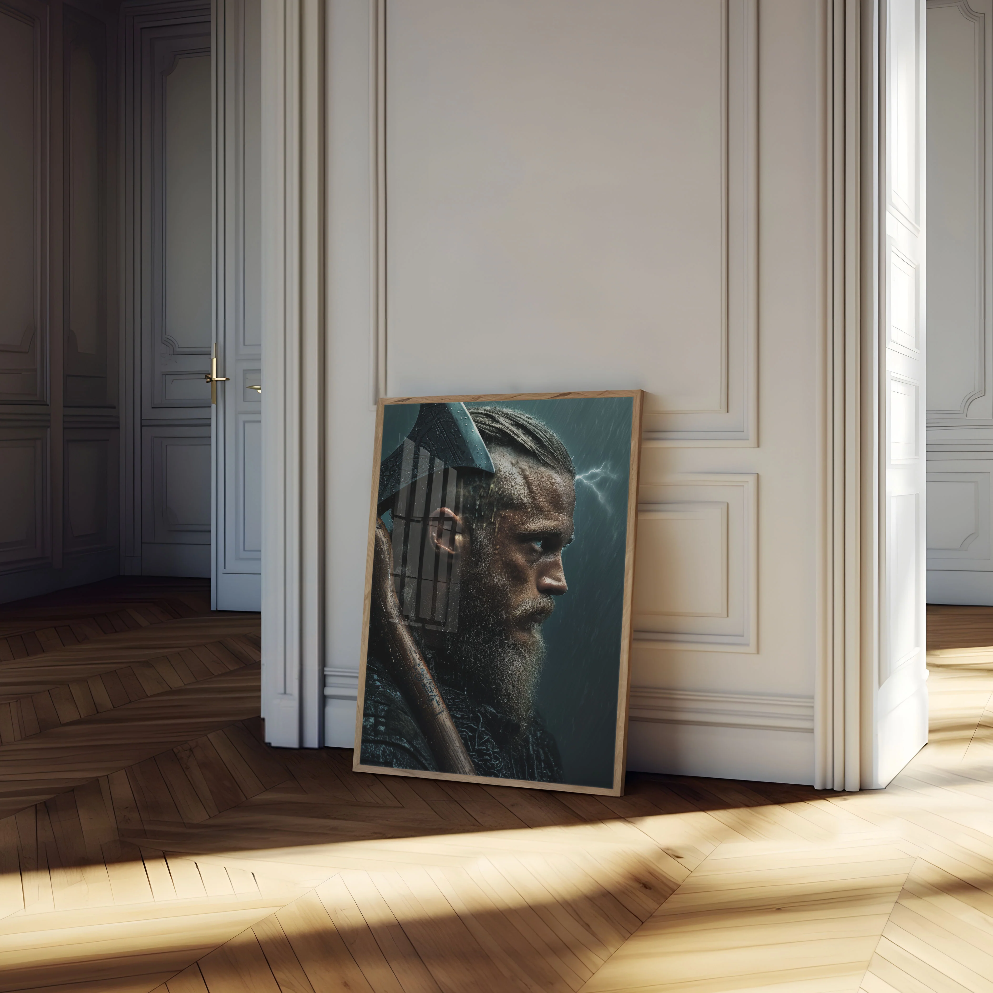 Fierce Viking Warrior Poster - Image 4