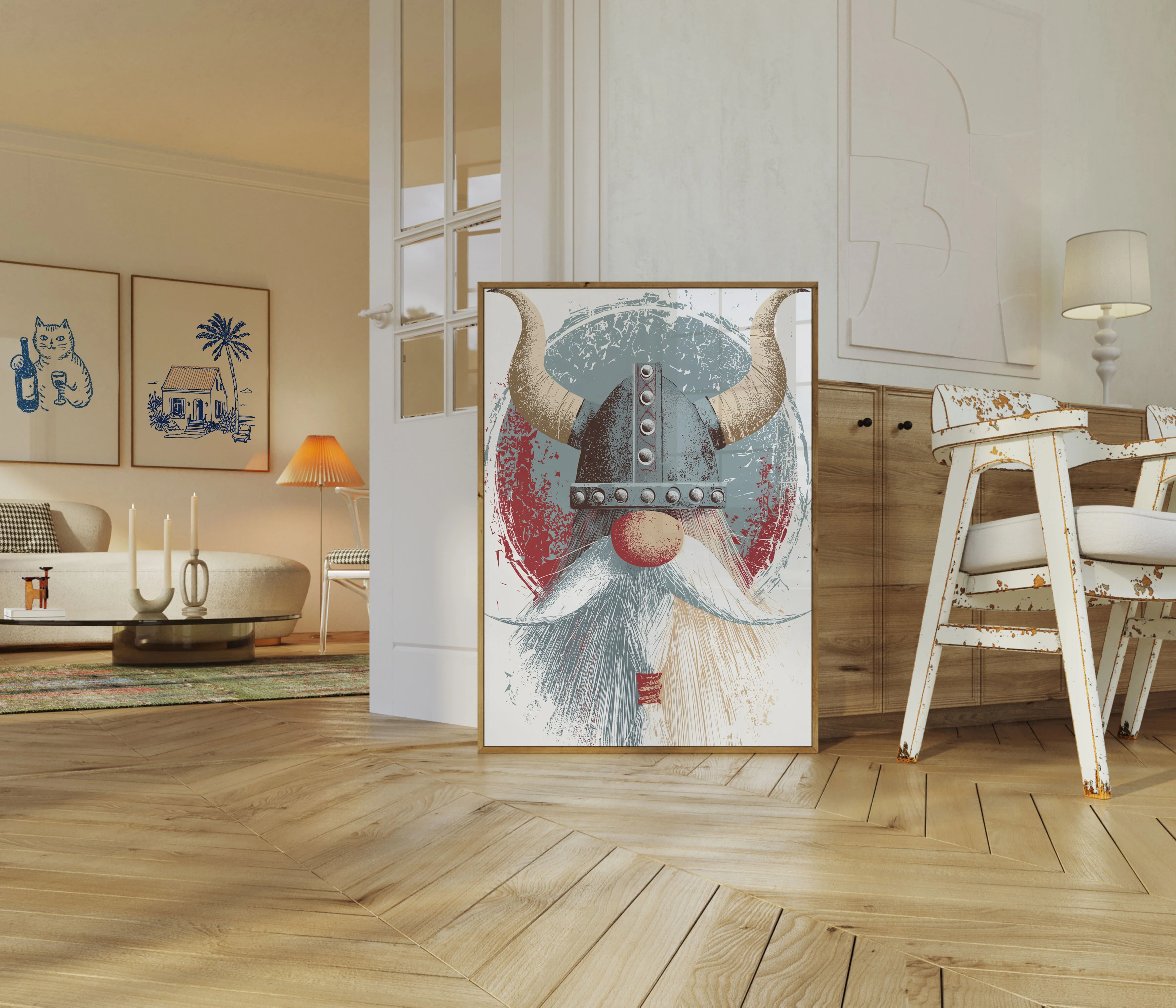 Fierce Viking Warrior Poster - Image 5