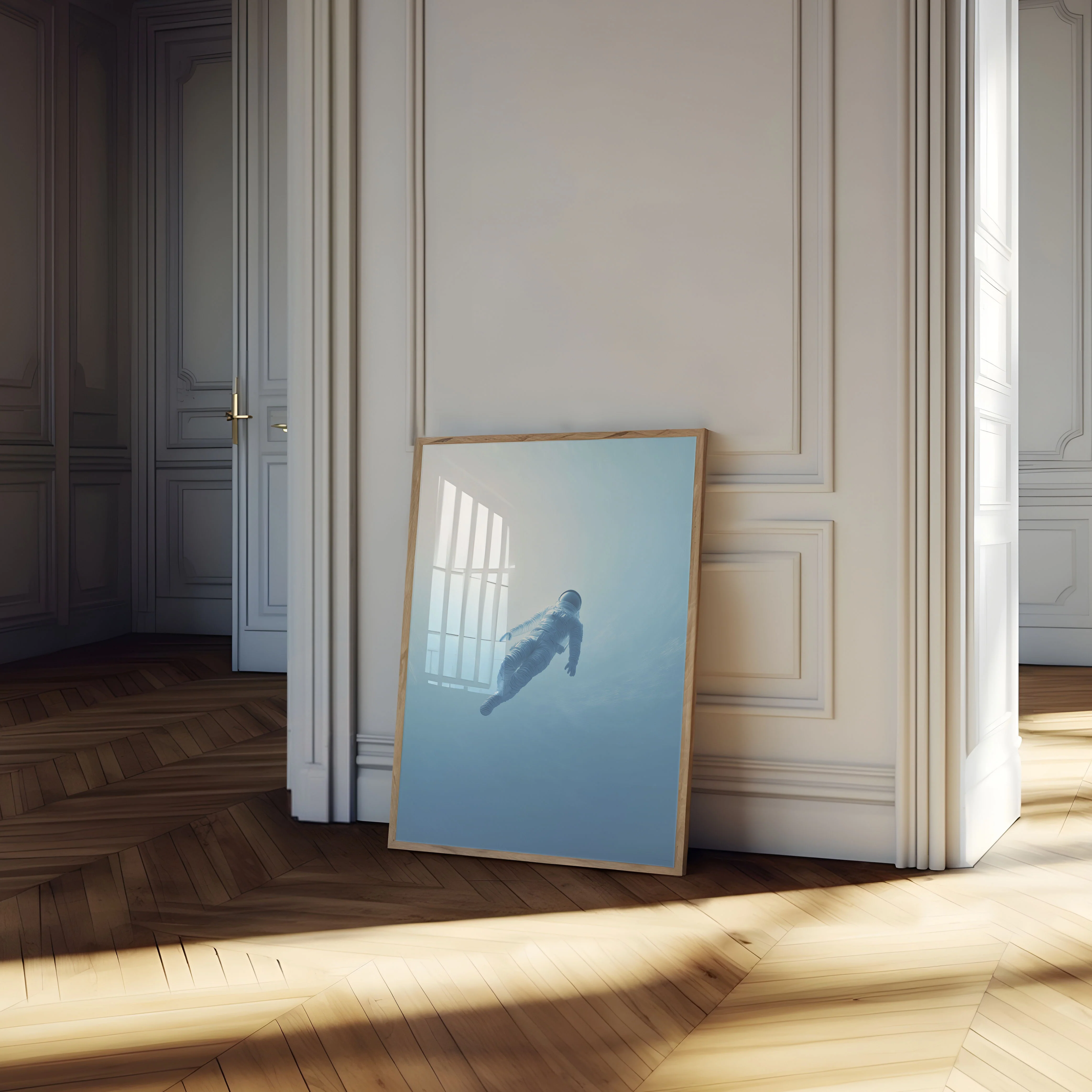 Floating Astronaut Dream Poster - Image 4