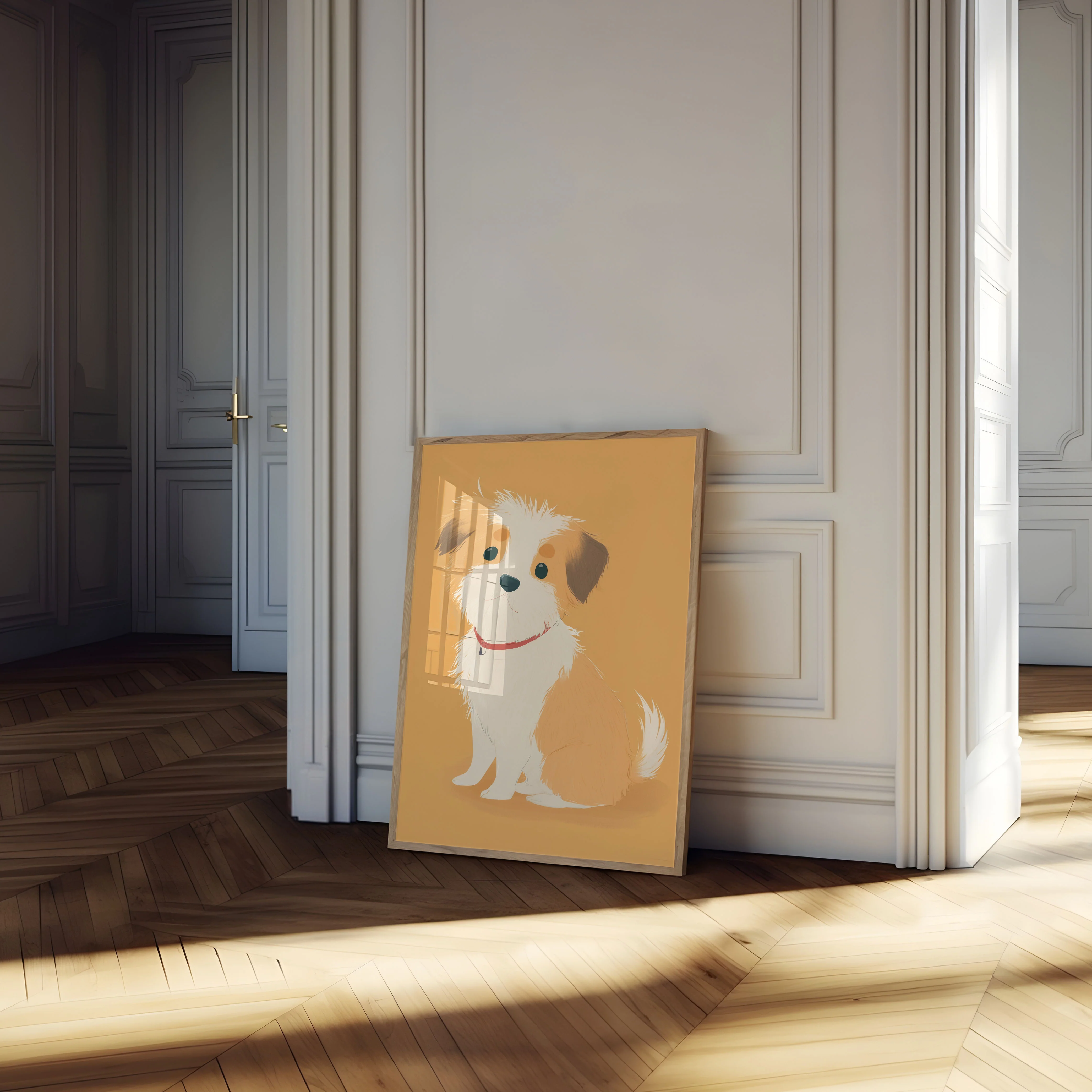 Fluffy Puppy Love Poster - Image 4