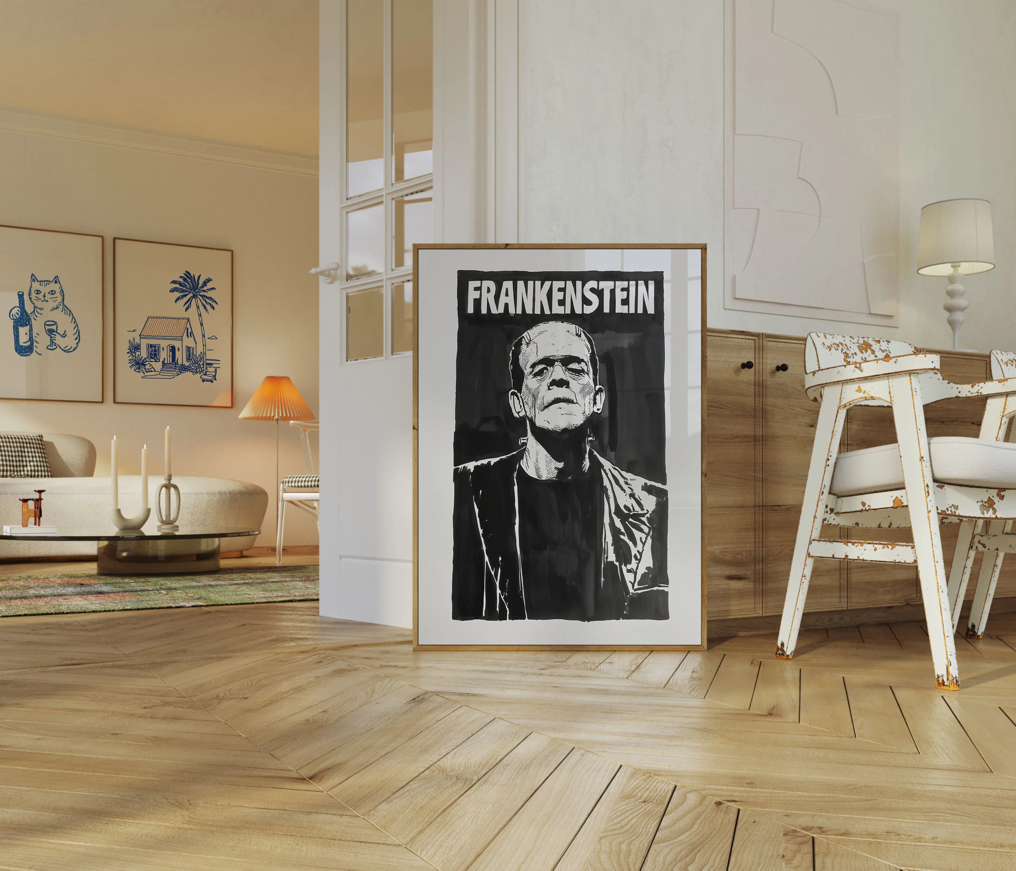 Frankenstein Classic Horror Poster - Image 5