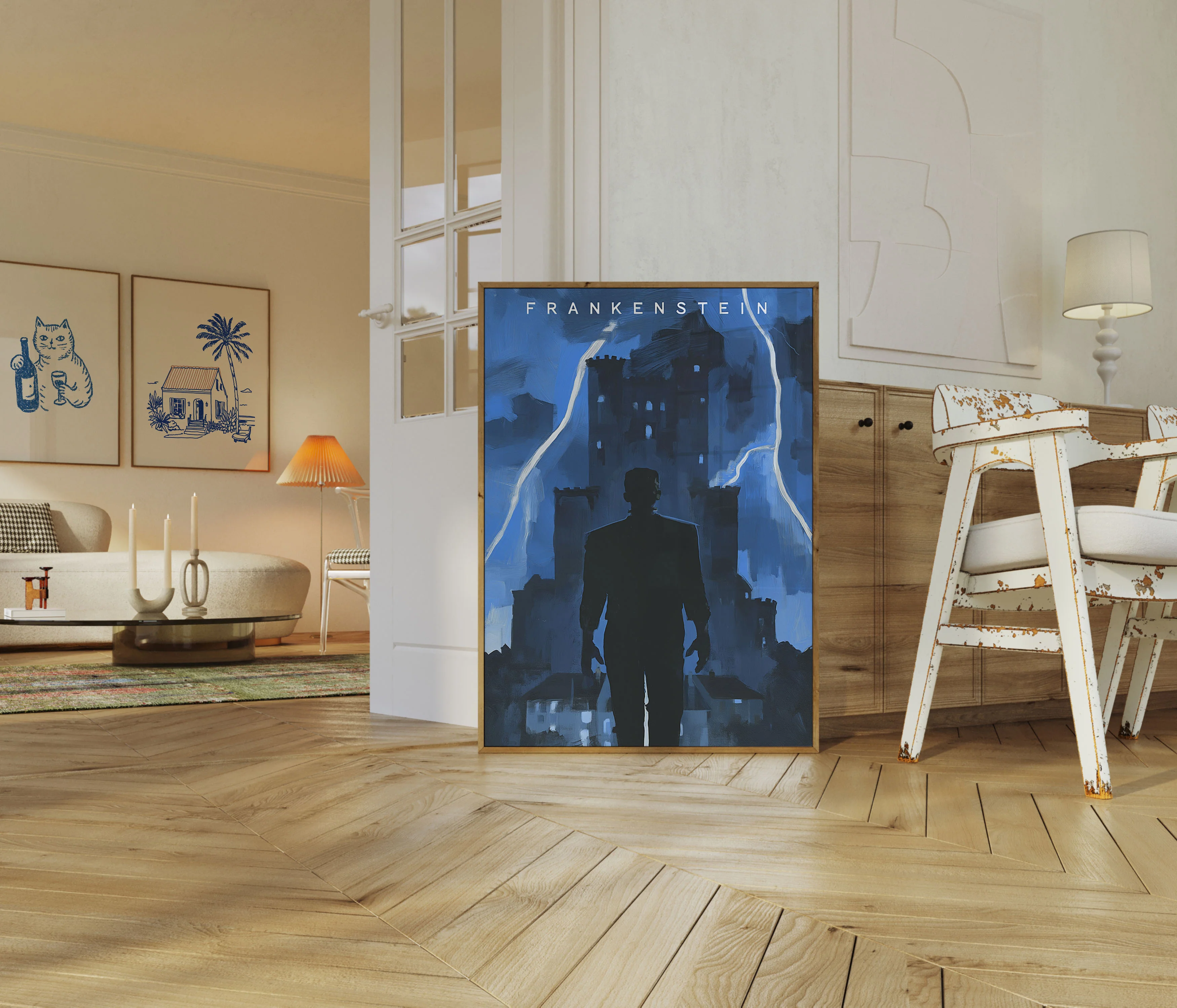 Frankenstein's Monster Castle Poster - Image 5