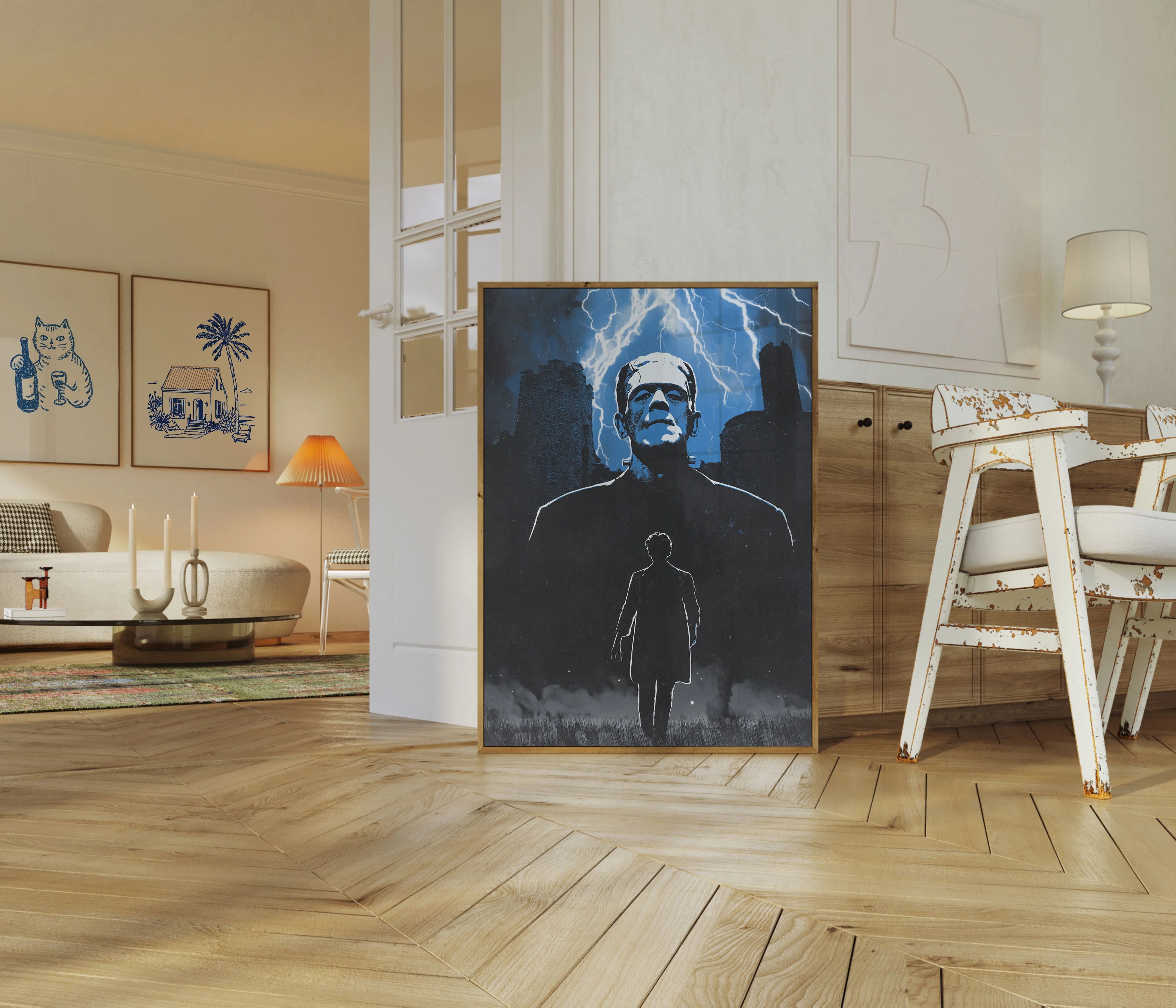 Frankenstein's Monster Storm Poster - Image 5