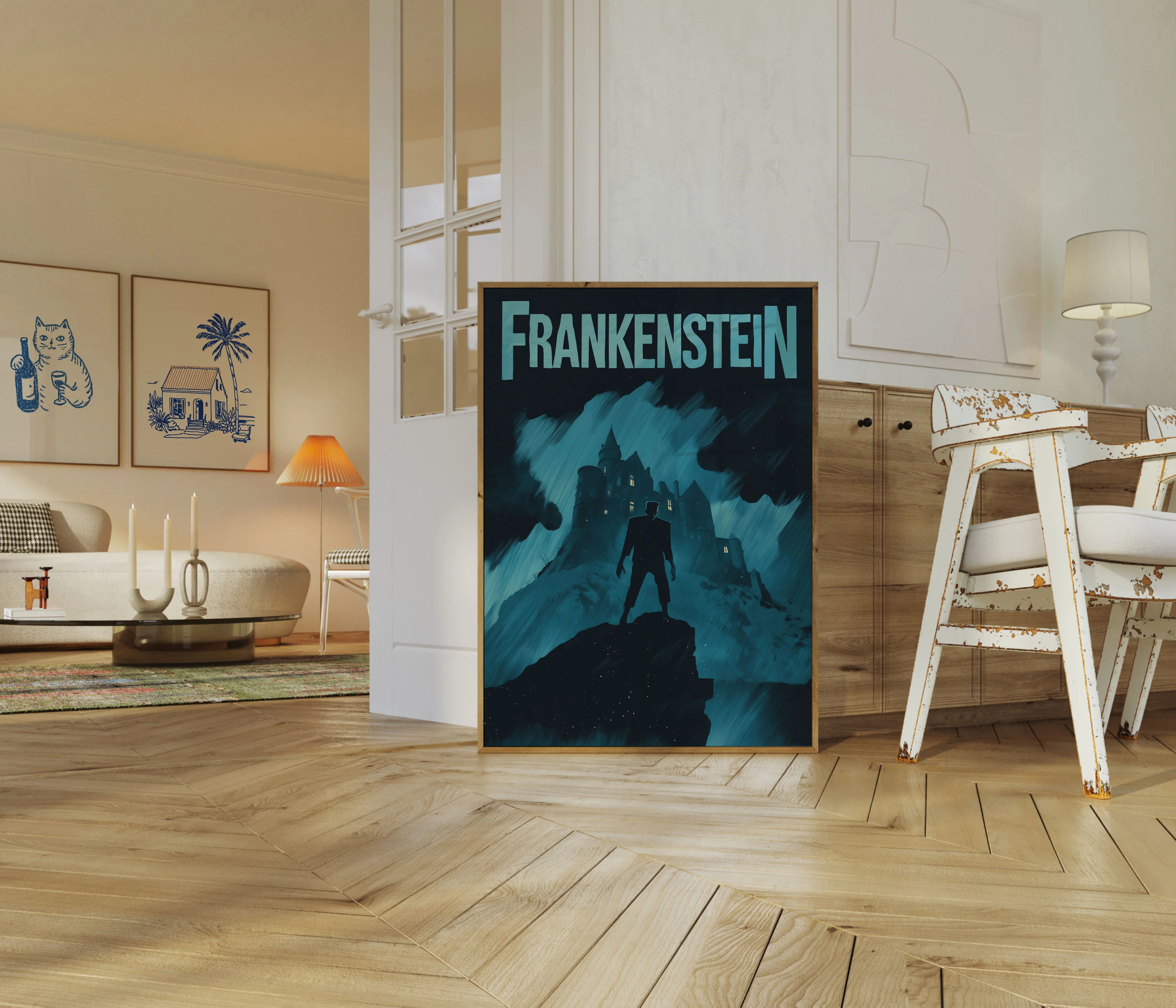 Frankenstein's Monster Storm Poster - Image 5
