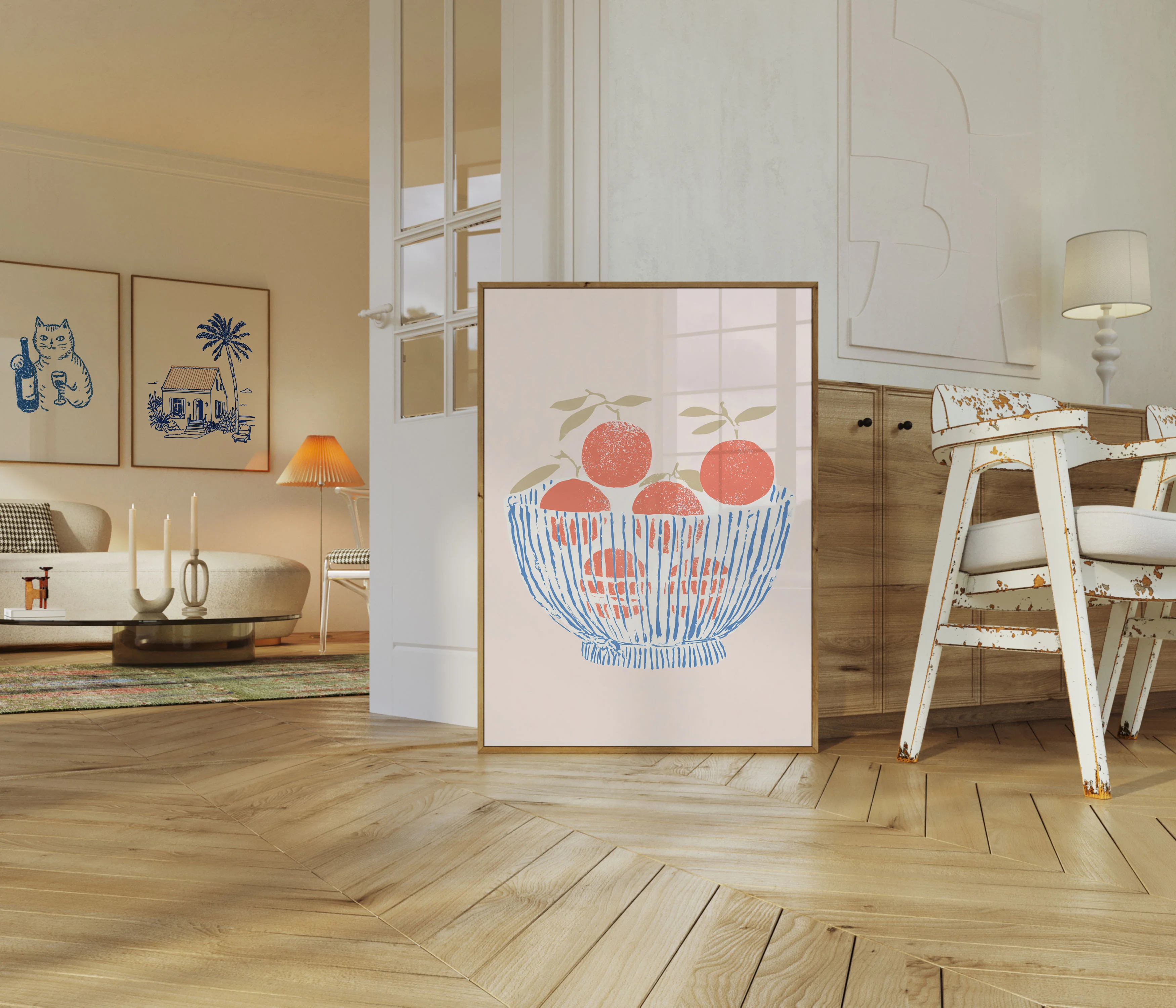 Fresh Citrus Fruit Bowl Poster - Image 5