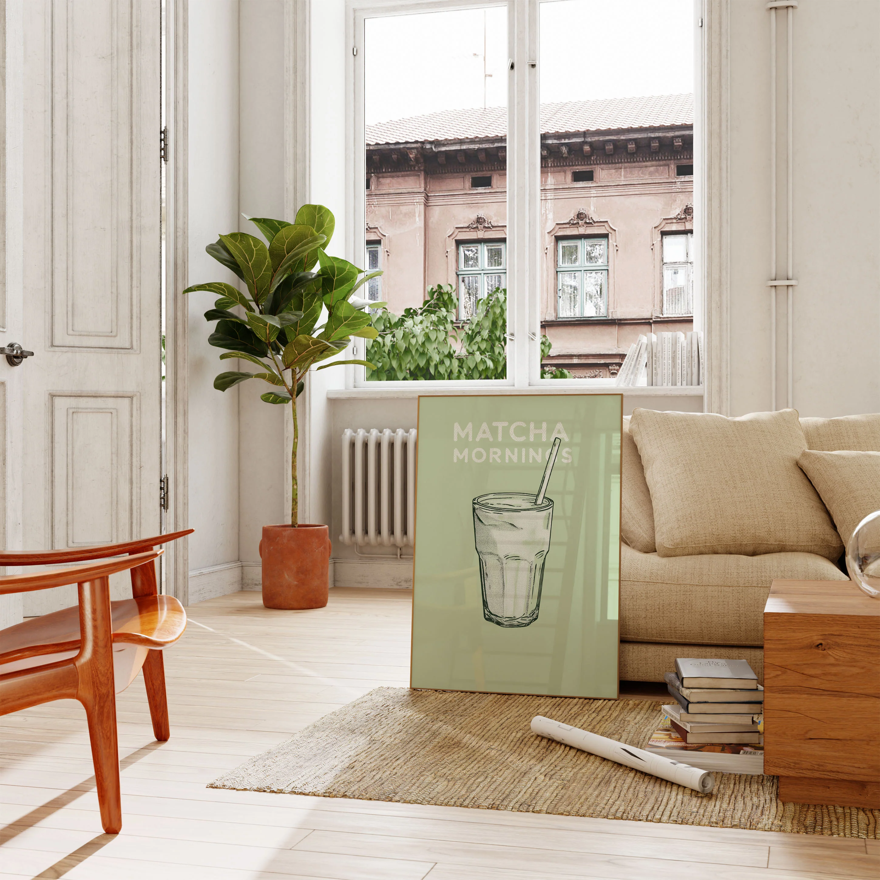 Fresh Matcha Morning Poster - Image 2