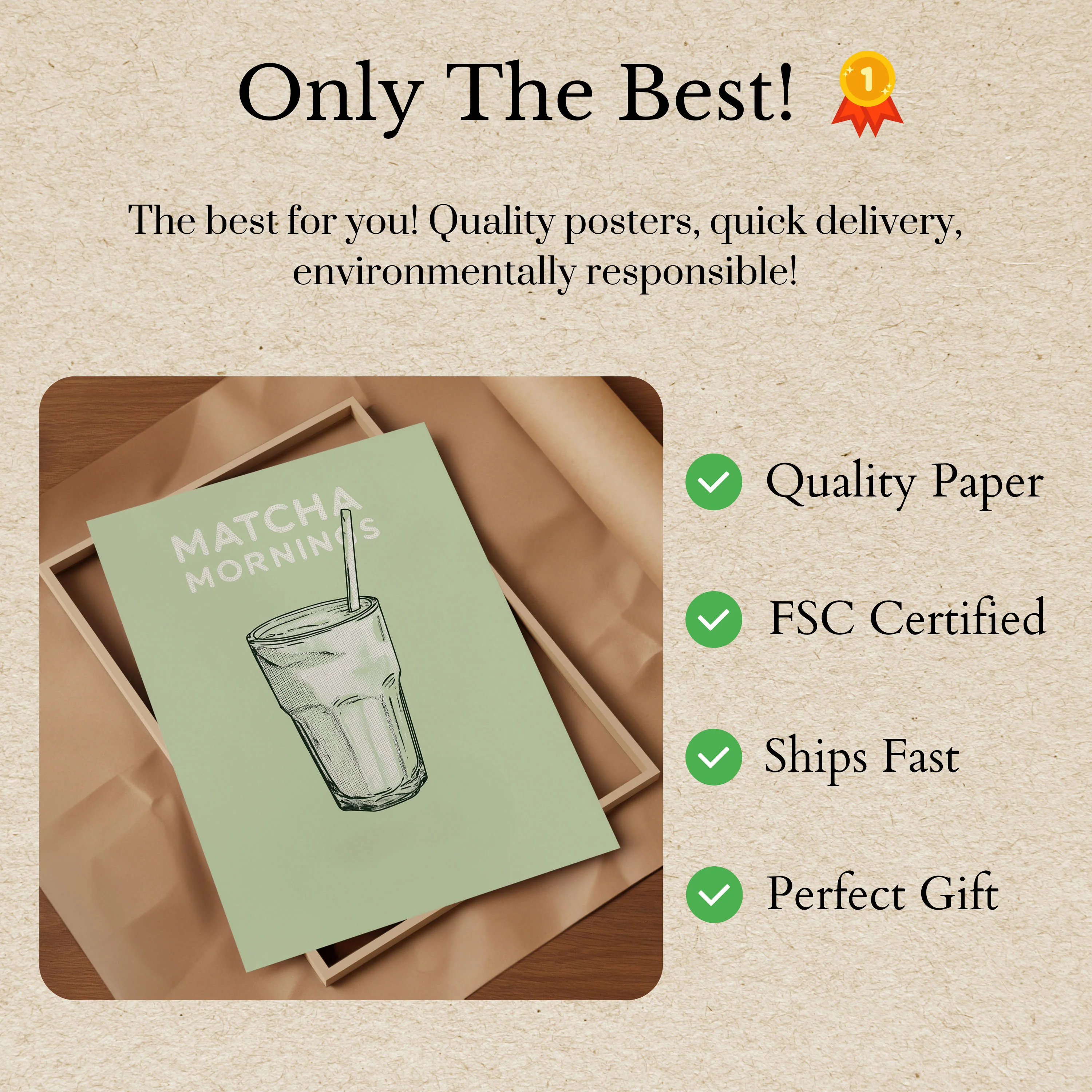 Fresh Matcha Morning Poster - Image 3