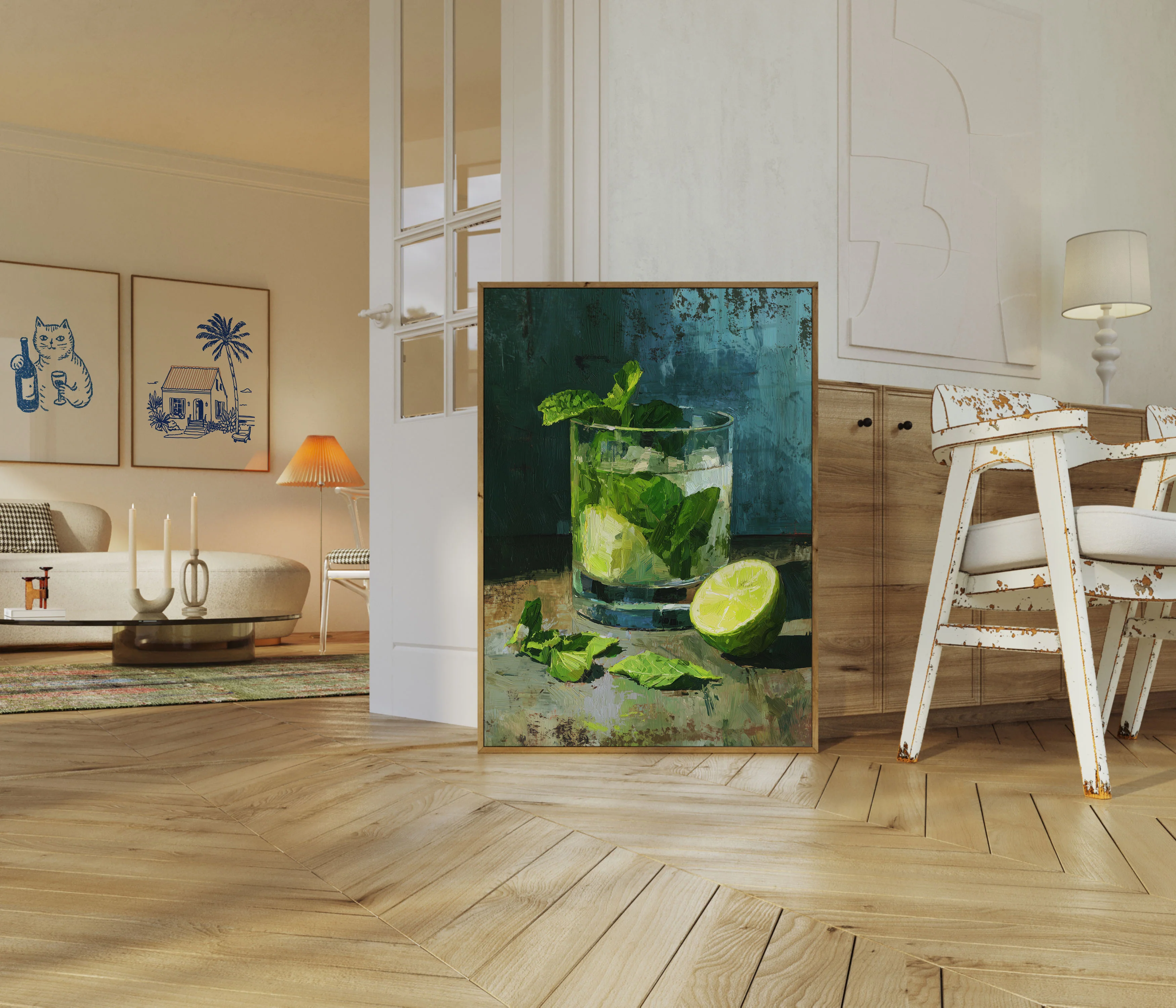 Fresh Mojito Cocktail Poster - Image 5