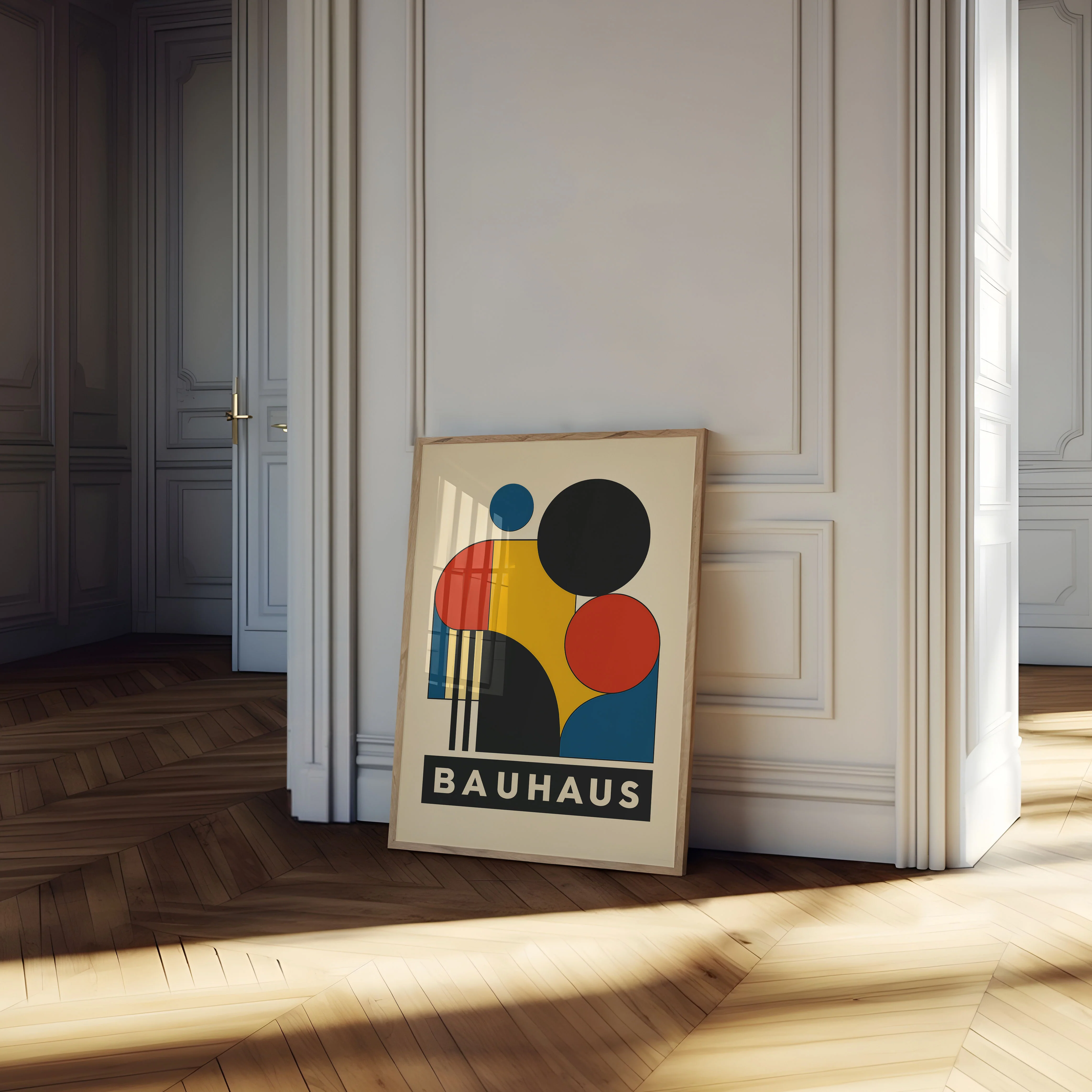 Geometric Bauhaus Design Poster - Image 4