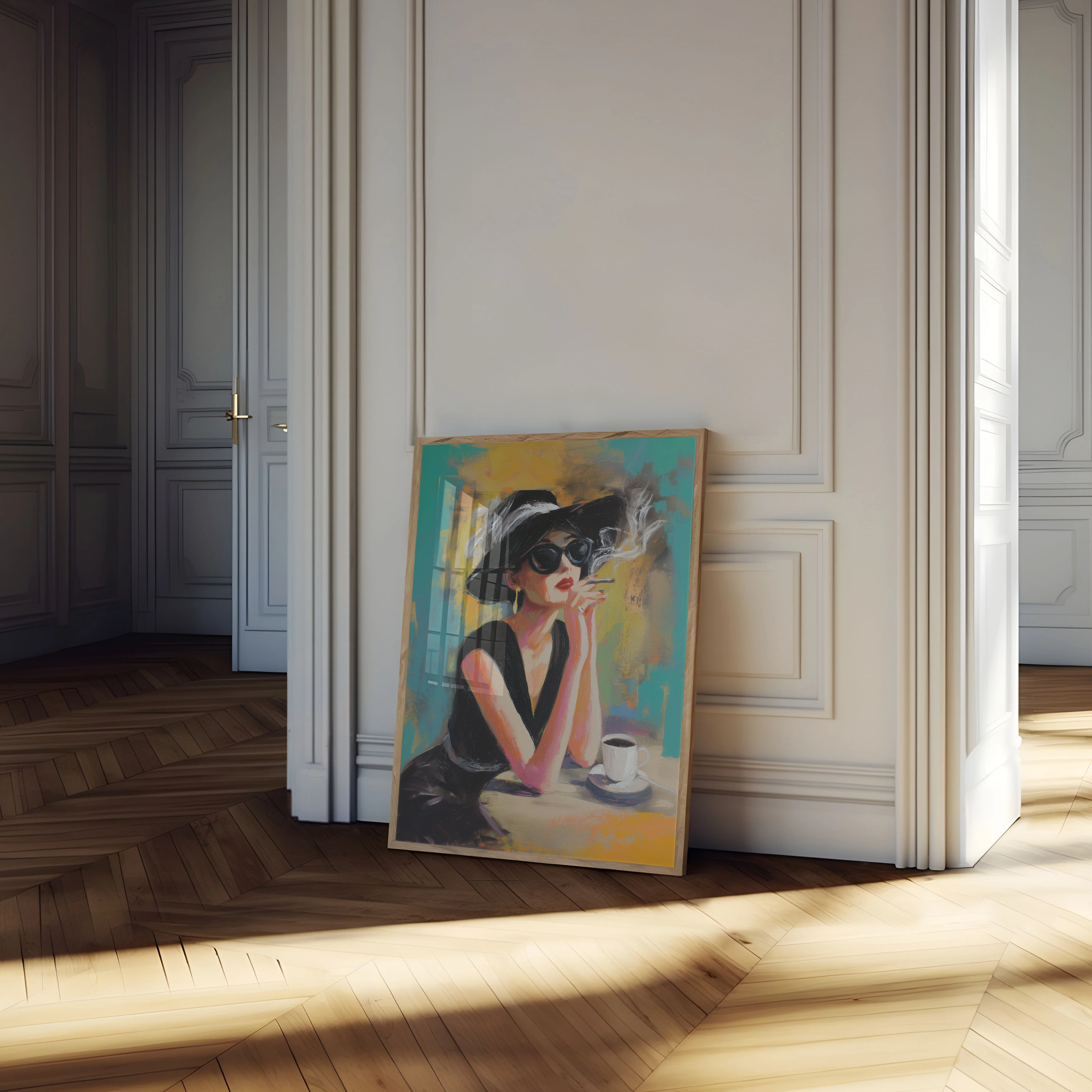 Glamorous Cafe Elegance Poster - Image 4