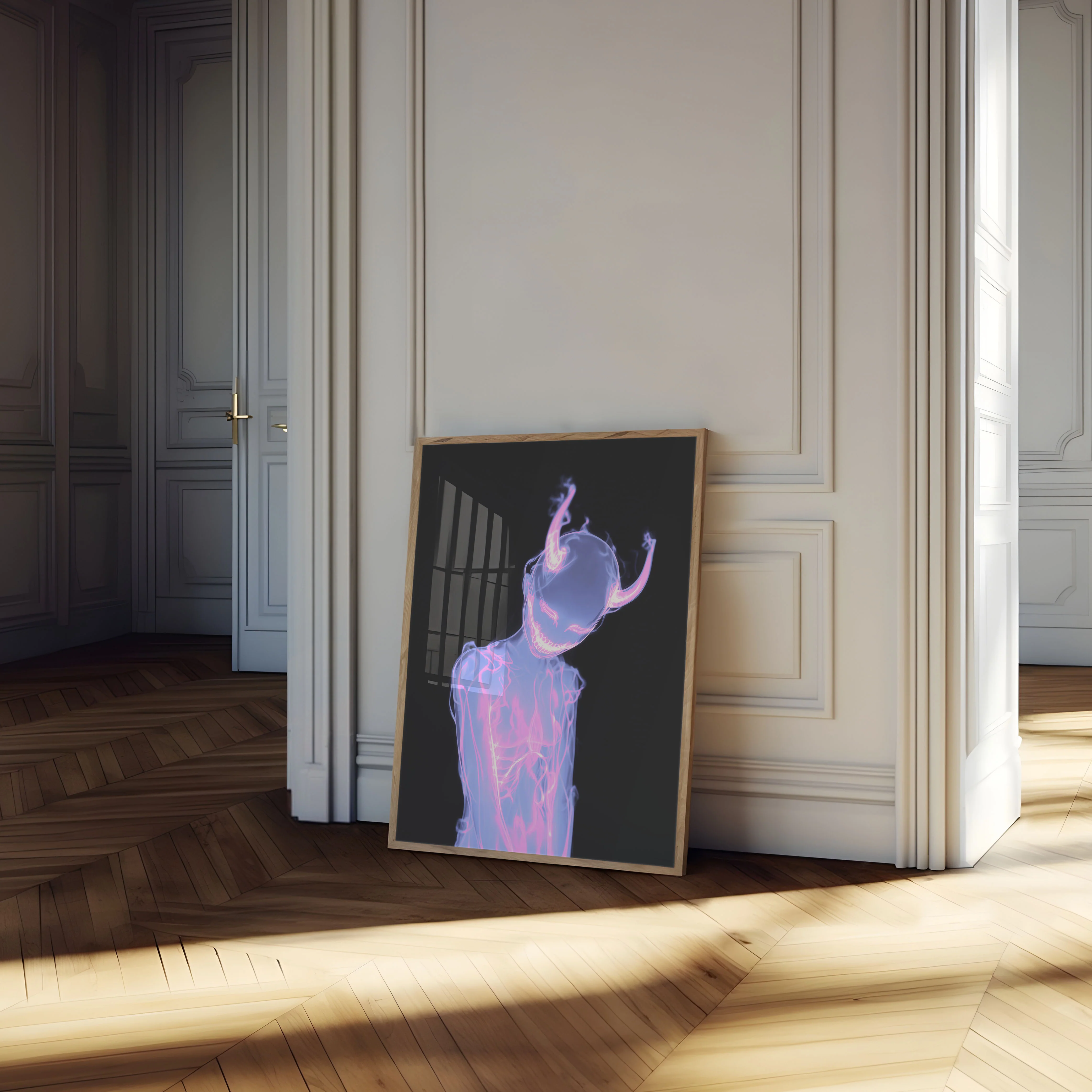 Glowing Energy Spirit Poster - Image 4