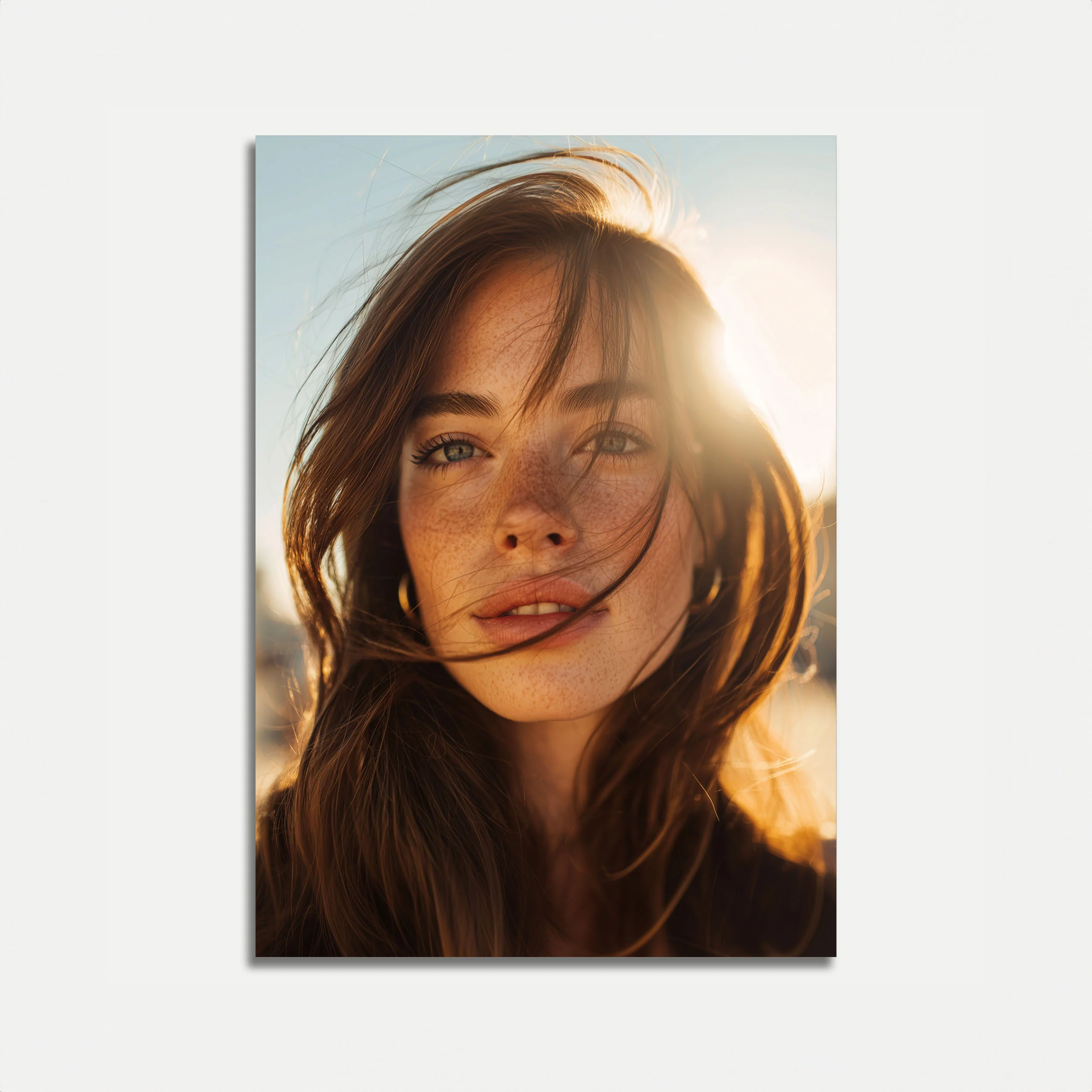 Golden Hour Radiance Poster