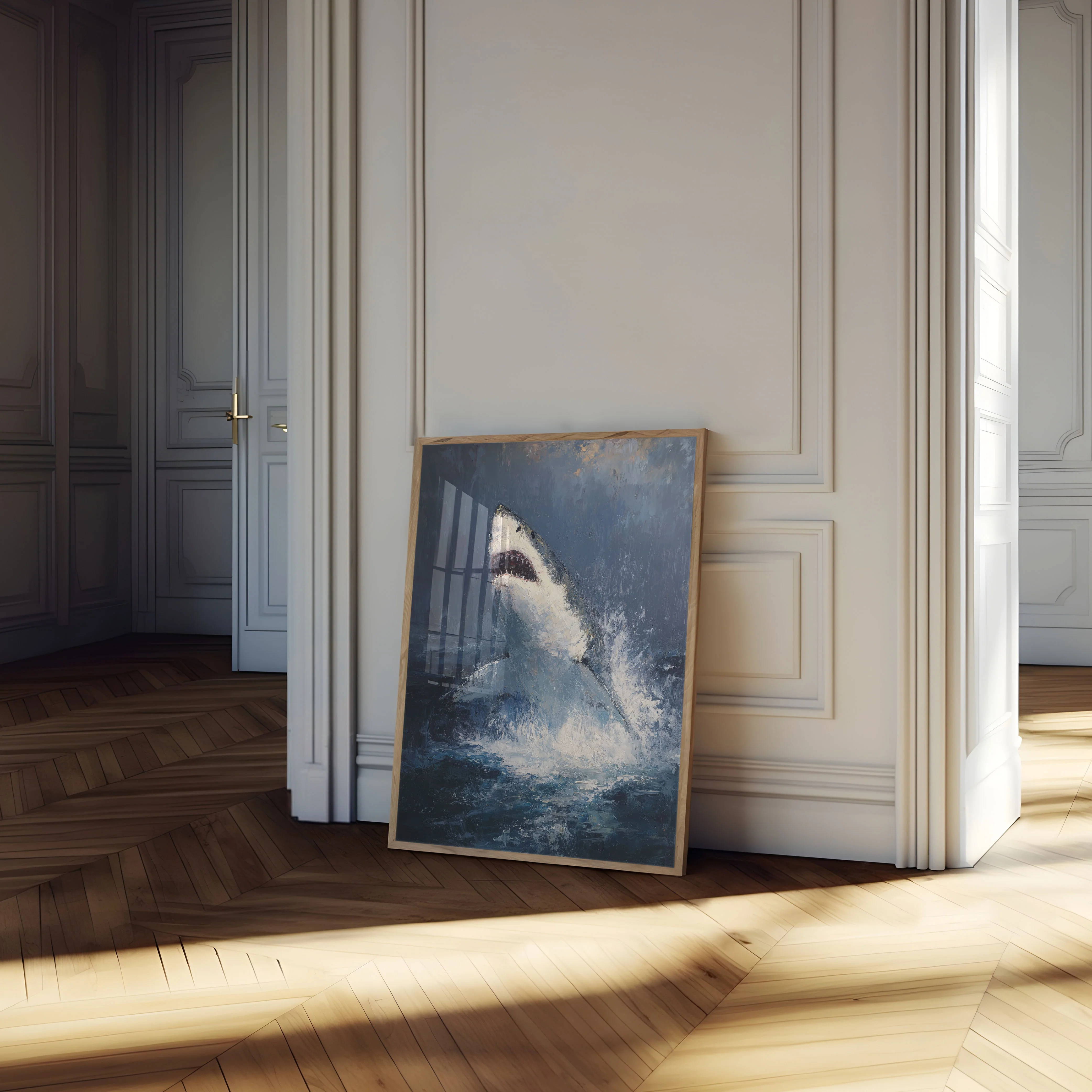 Great White Shark Attack Poster - Image 4