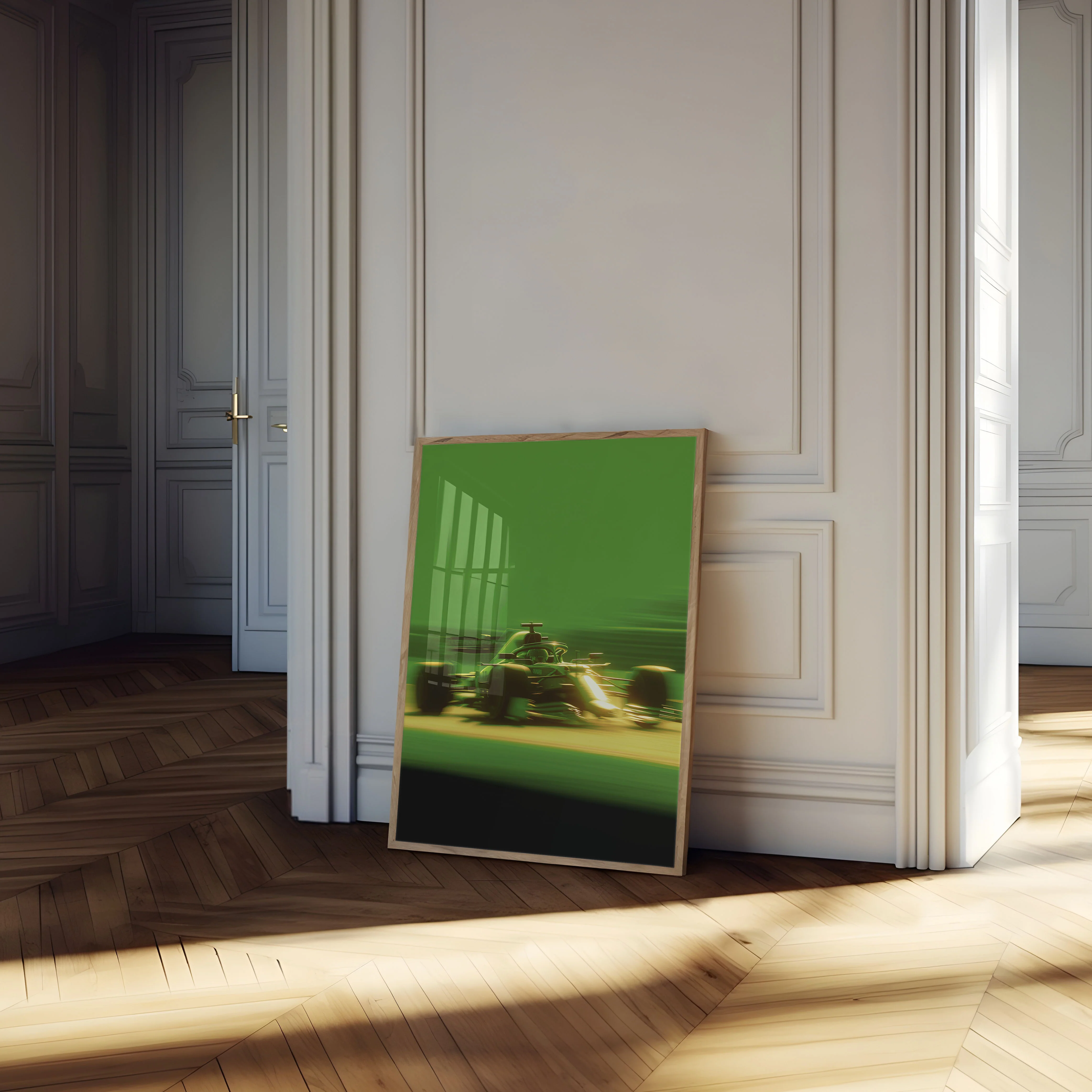 Green Speed Formula 1 Poster - Image 4