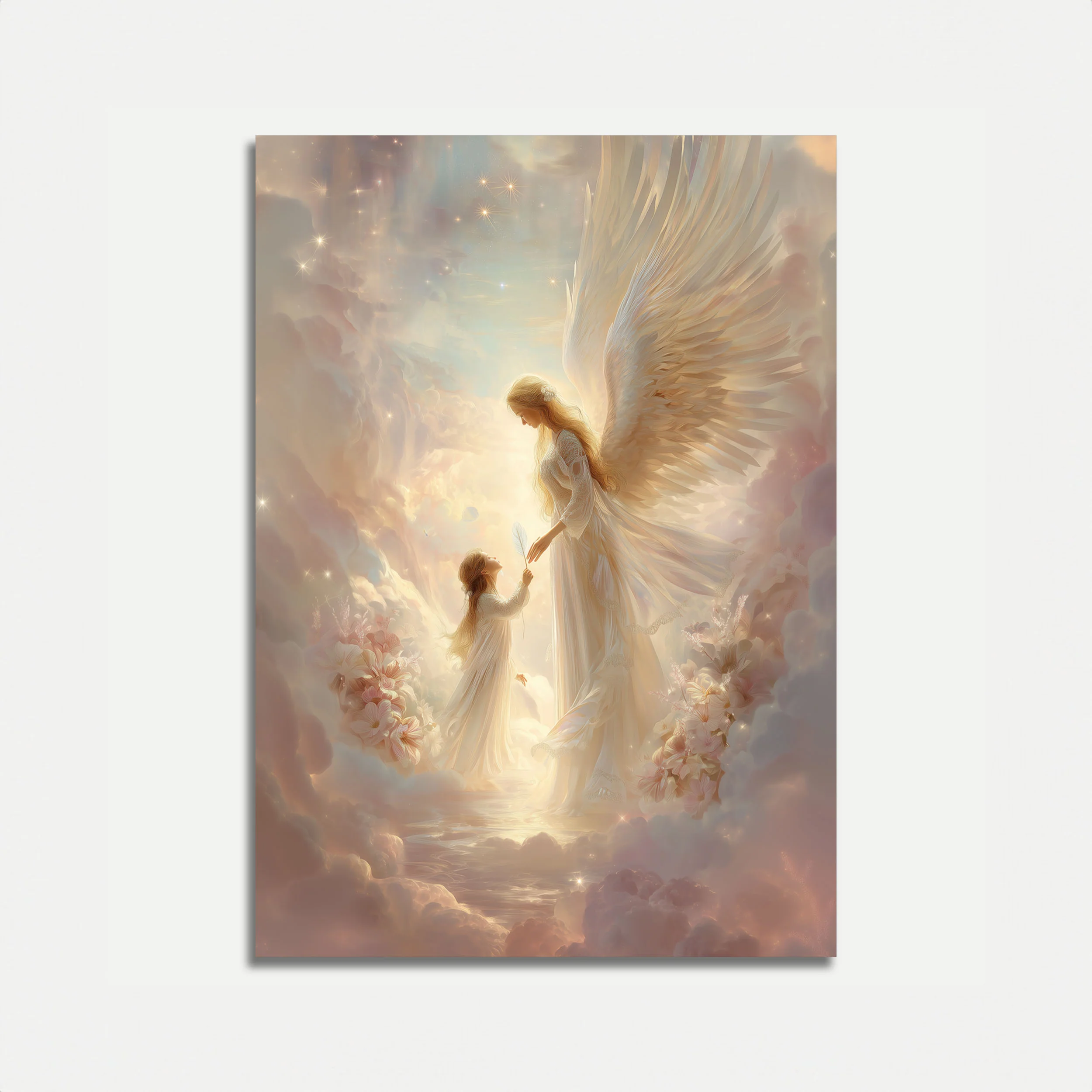 Guardian Angel with Child Poster