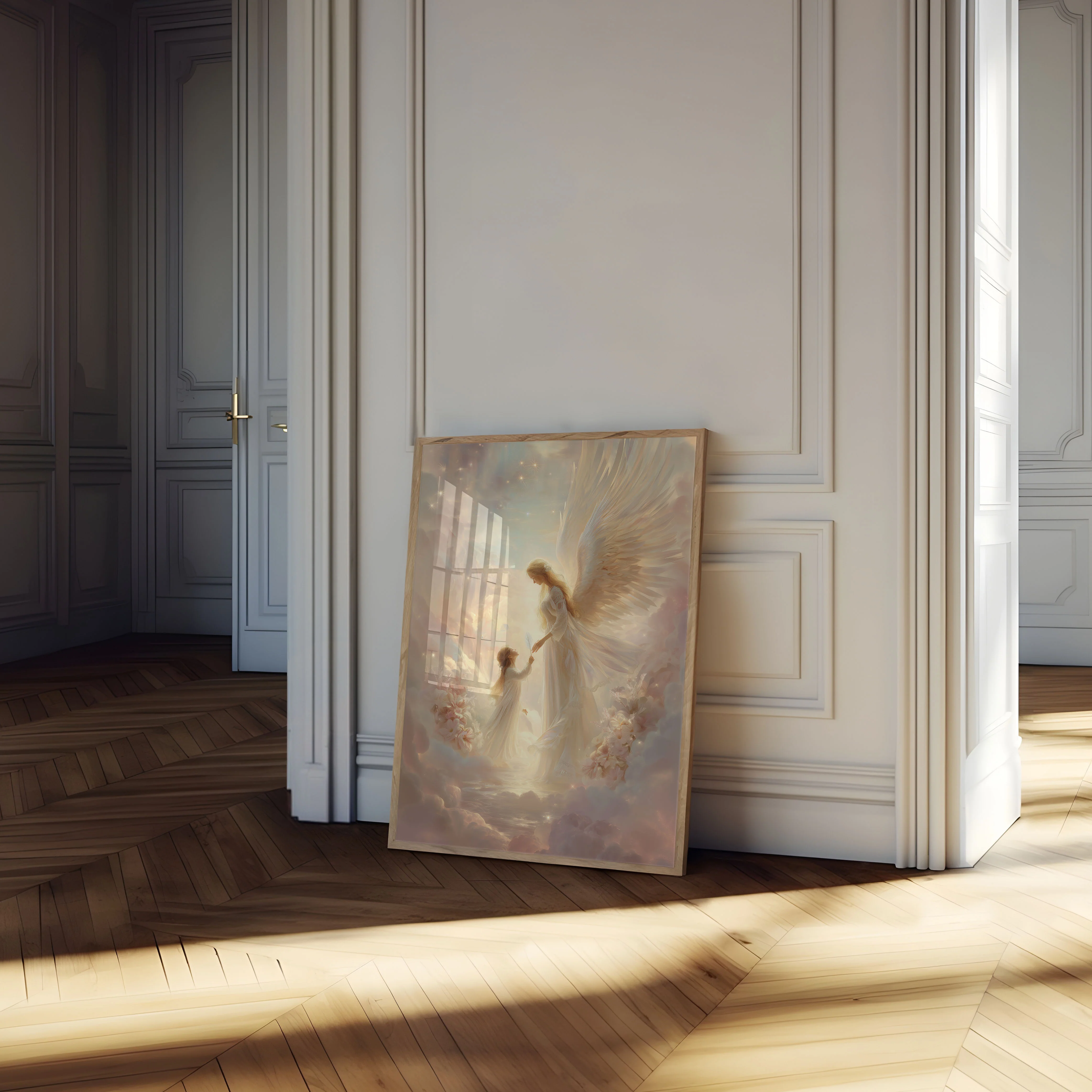 Guardian Angel with Child Poster - Image 4