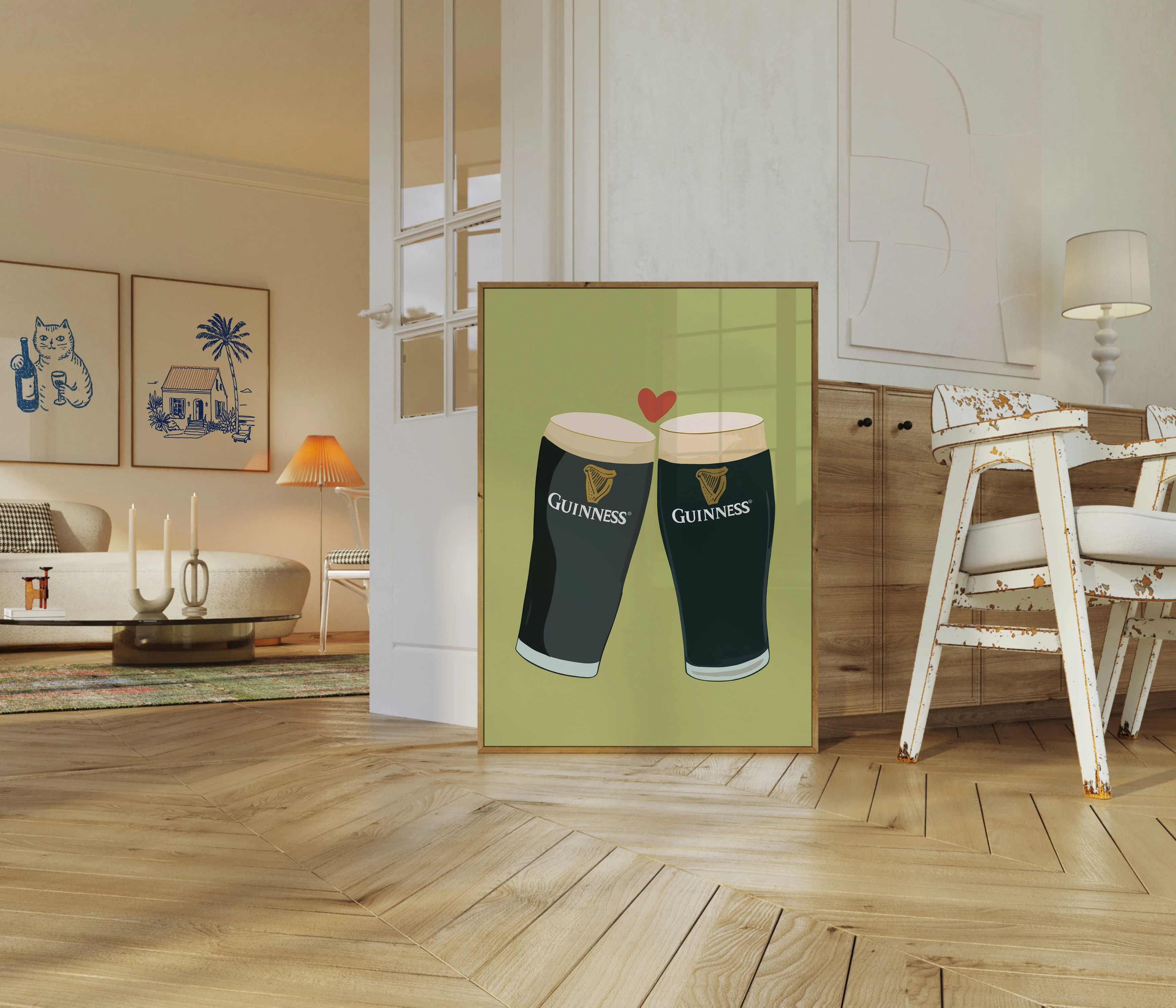 Guinness Love Toast Poster - Image 5