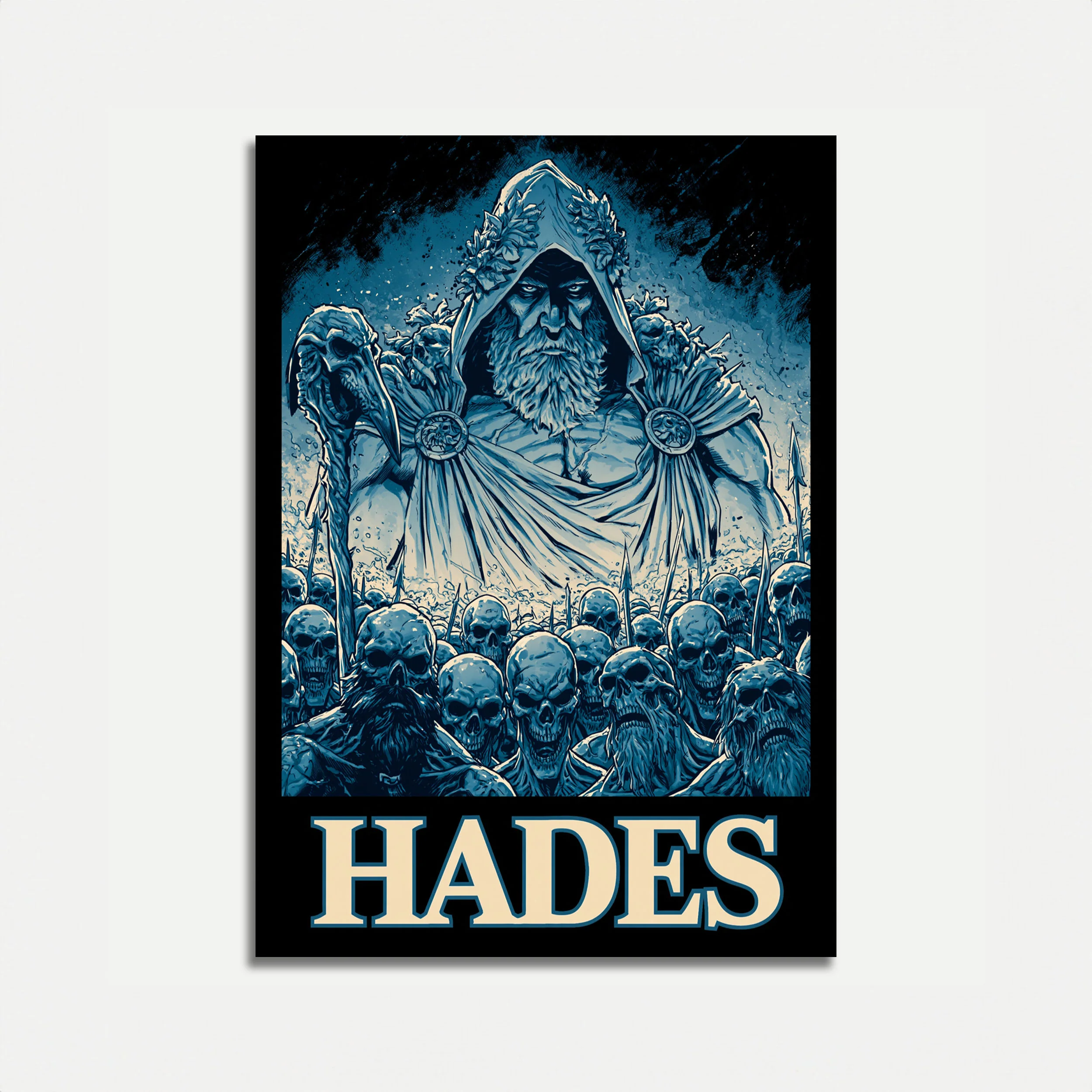 Hades God of Underworld Poster