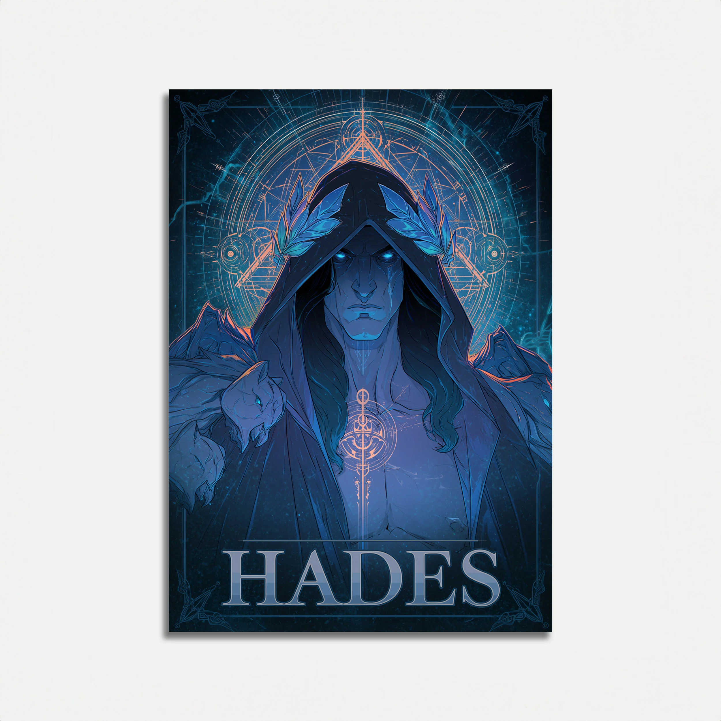 Hades God of Underworld Poster