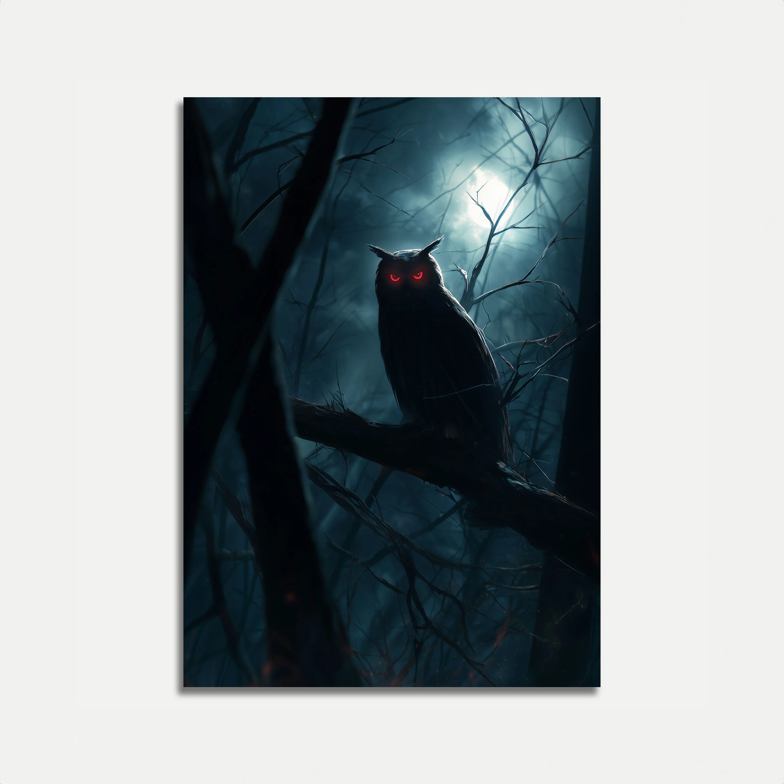 Haunting Night Owl Poster