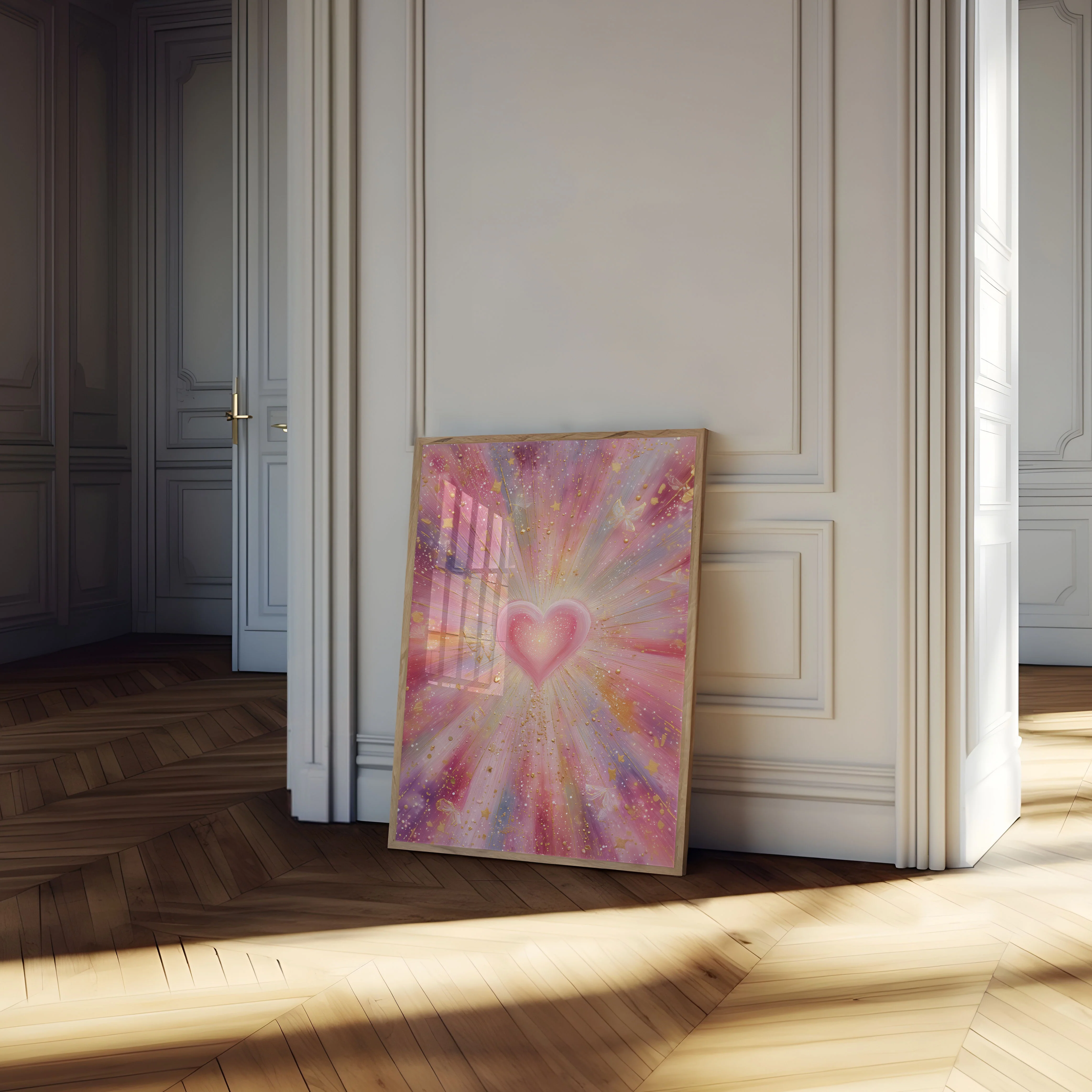 Heart of Love Radiance Poster - Image 4