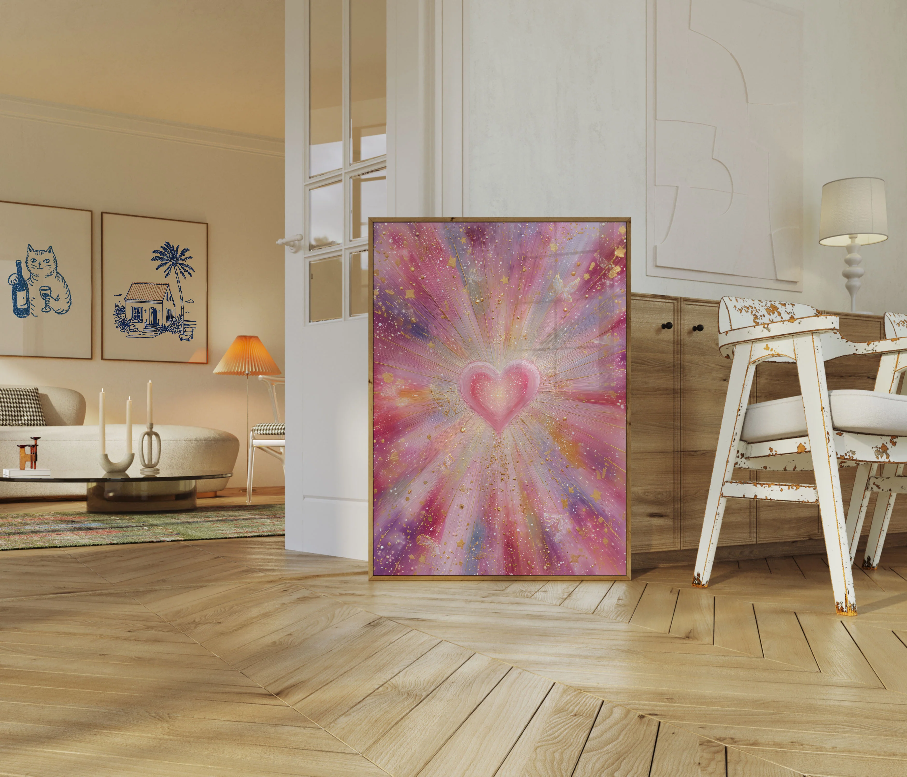 Heart of Love Radiance Poster - Image 5