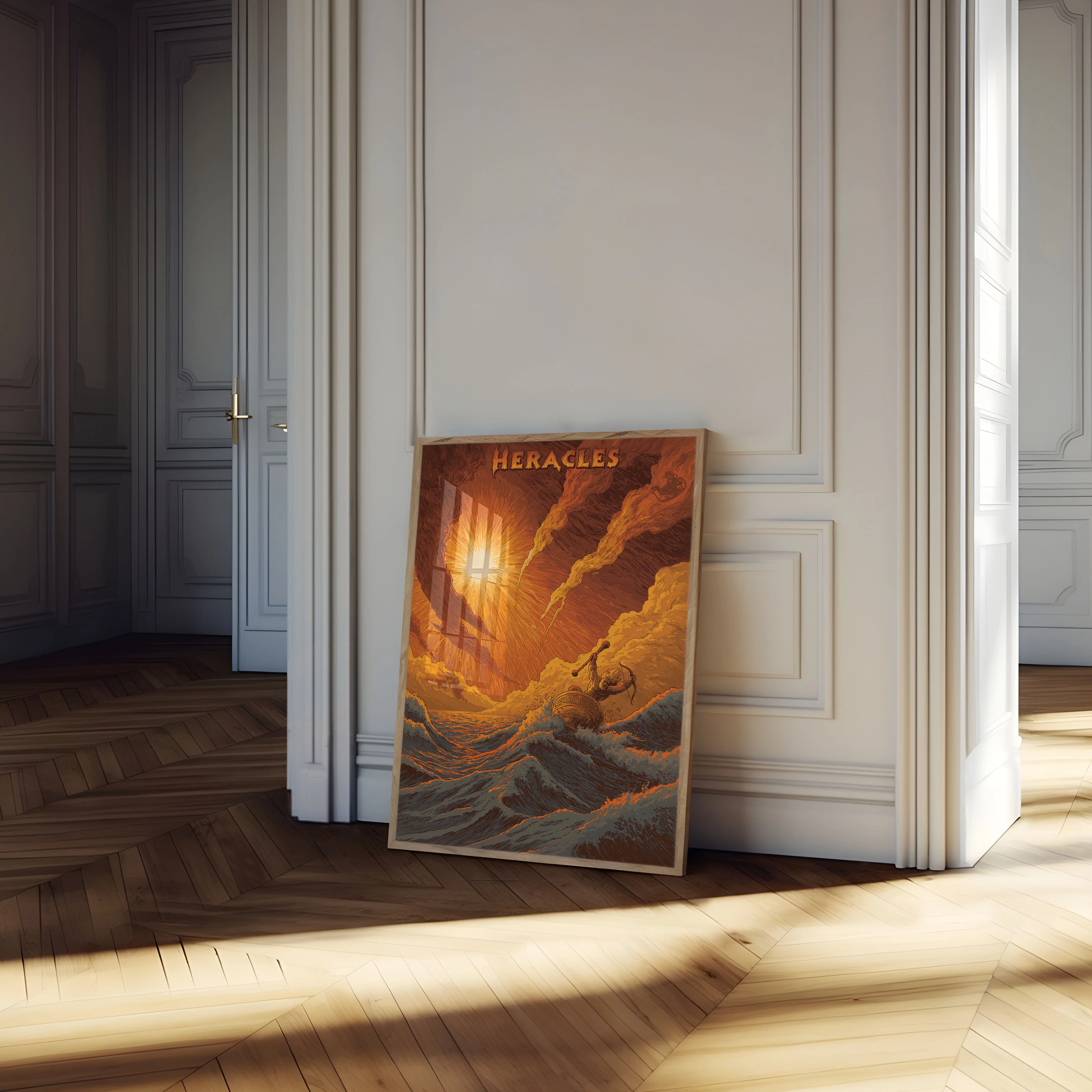 Heracles Battling the Sea Poster - Image 4