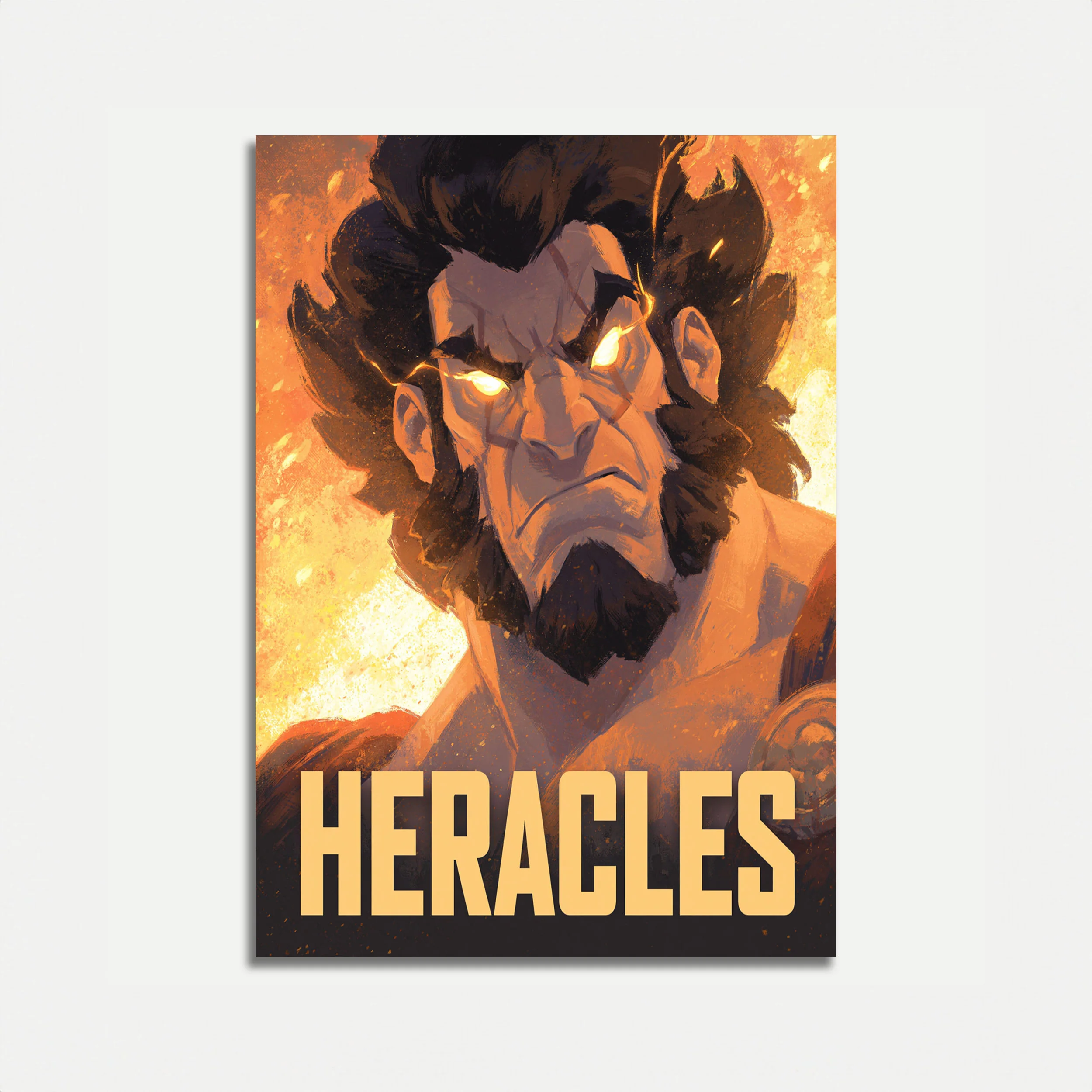 Heracles Divine Strength Poster