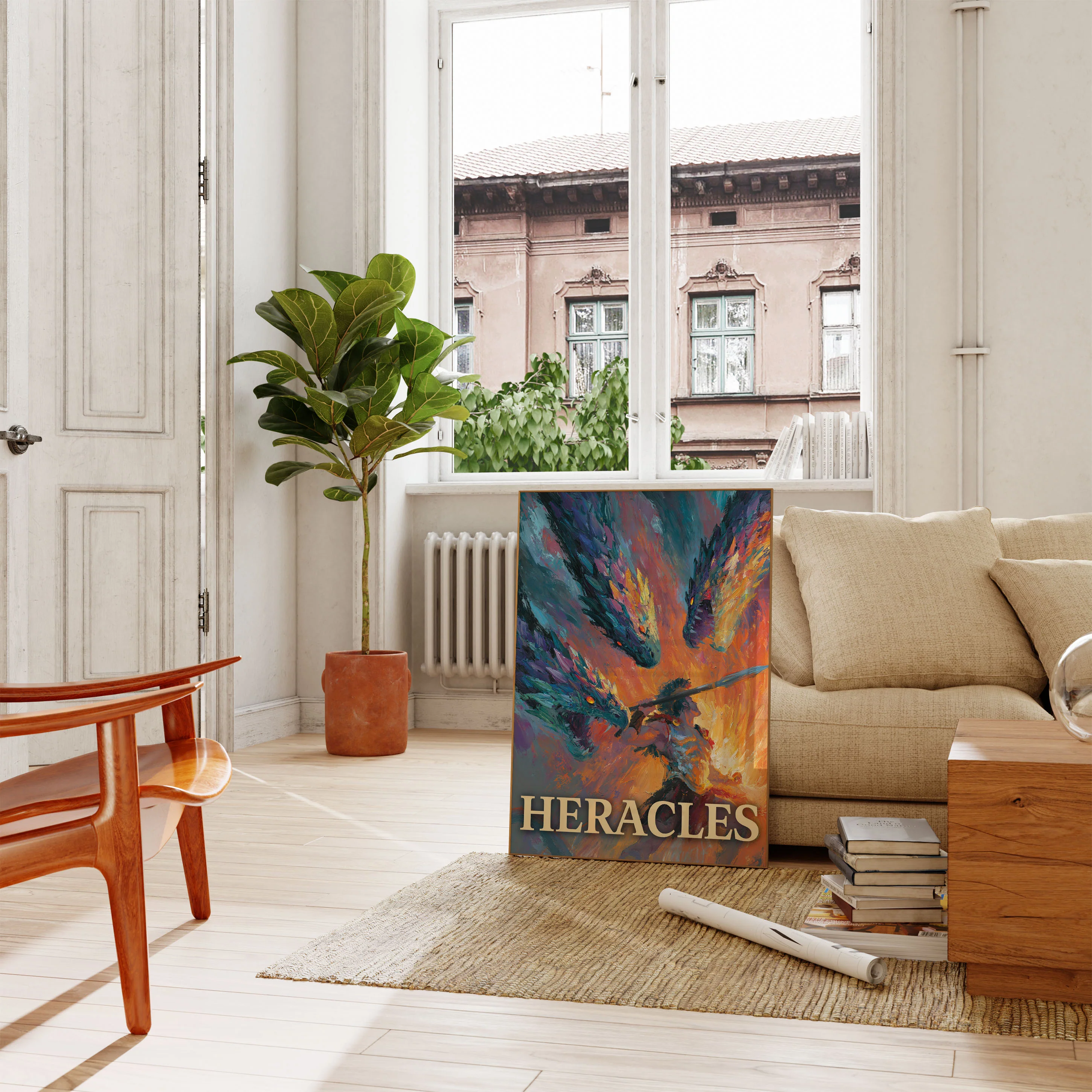 Heracles Divine Warrior Poster - Image 2