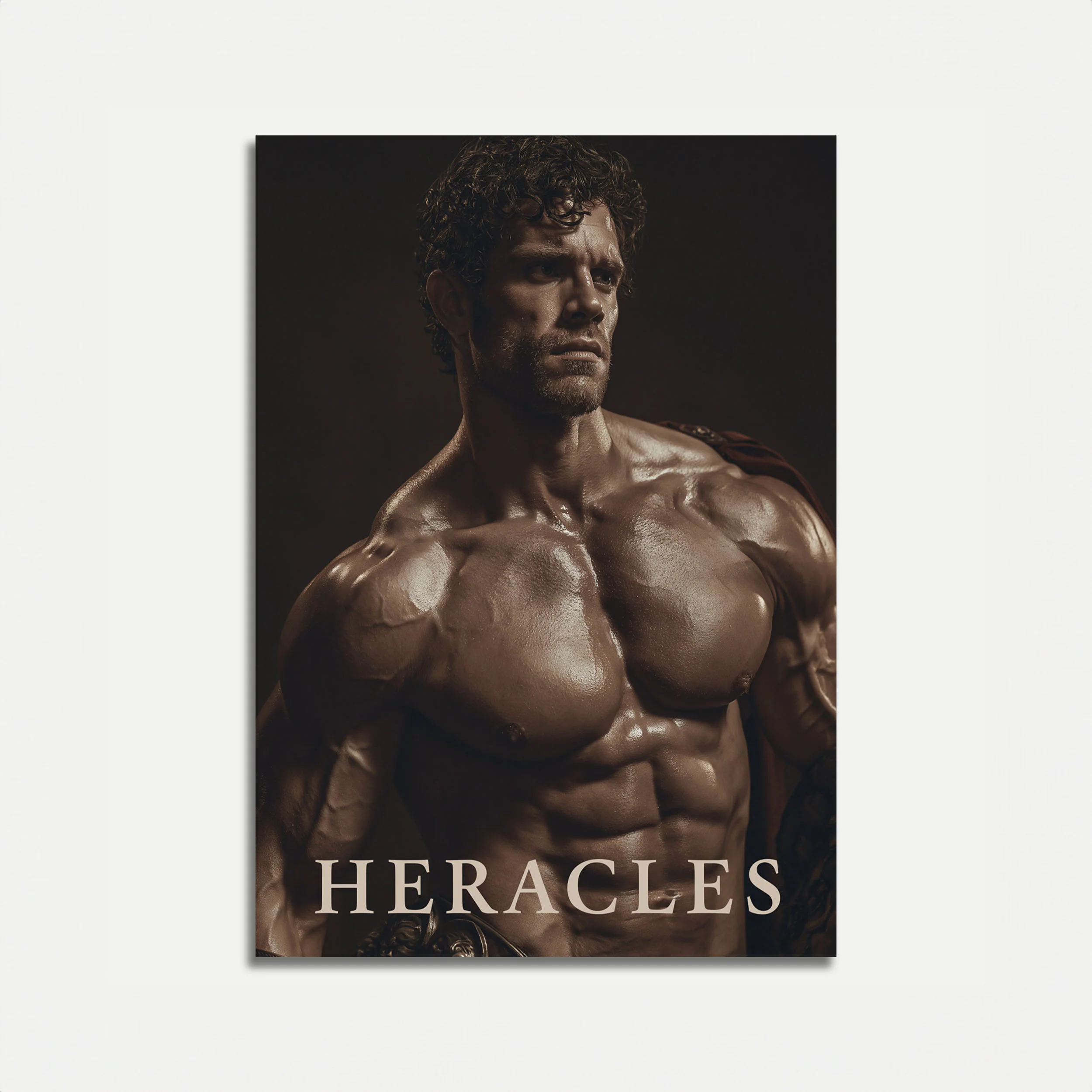 Heracles Greek Mythology Poster