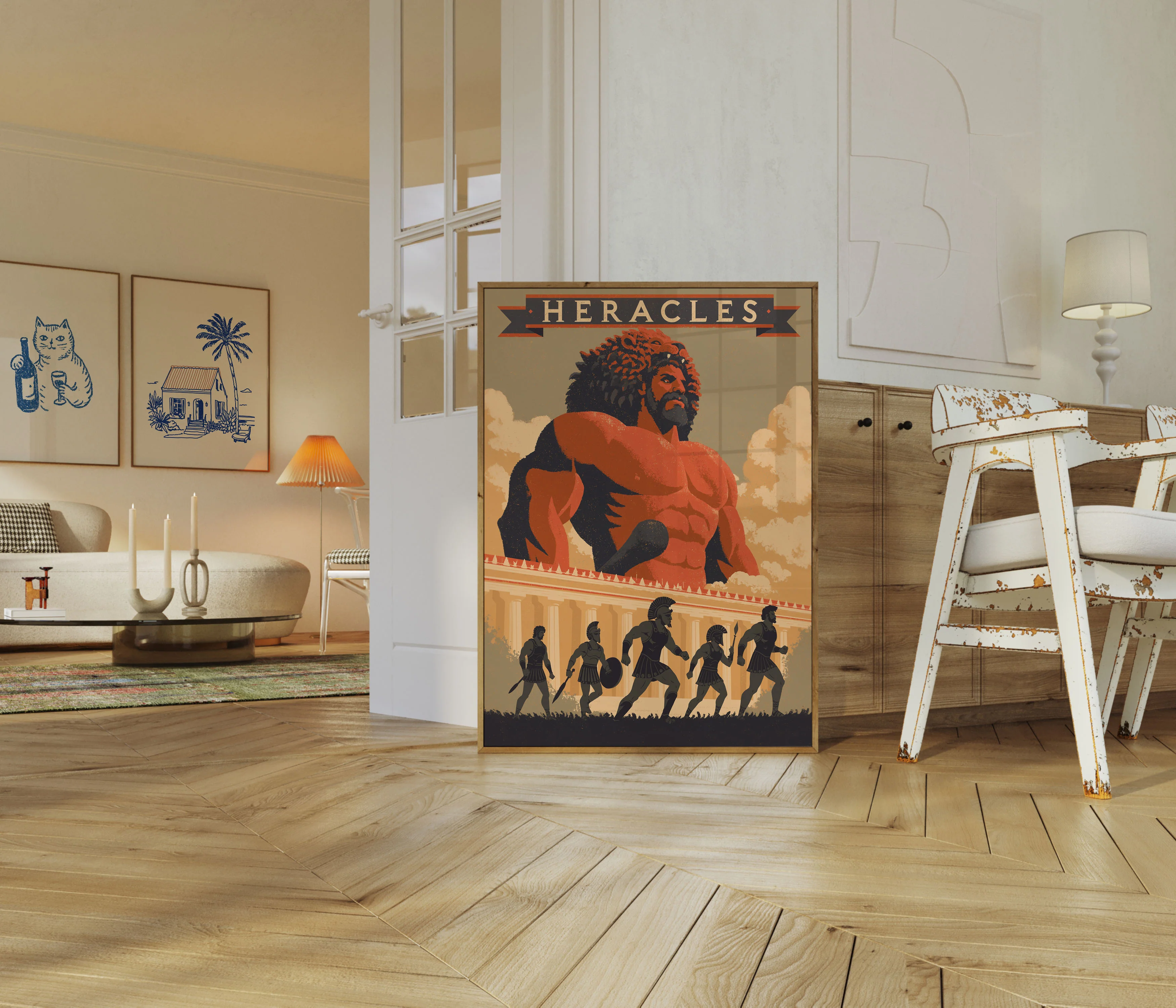 Heracles Greek Mythology Poster - Image 5