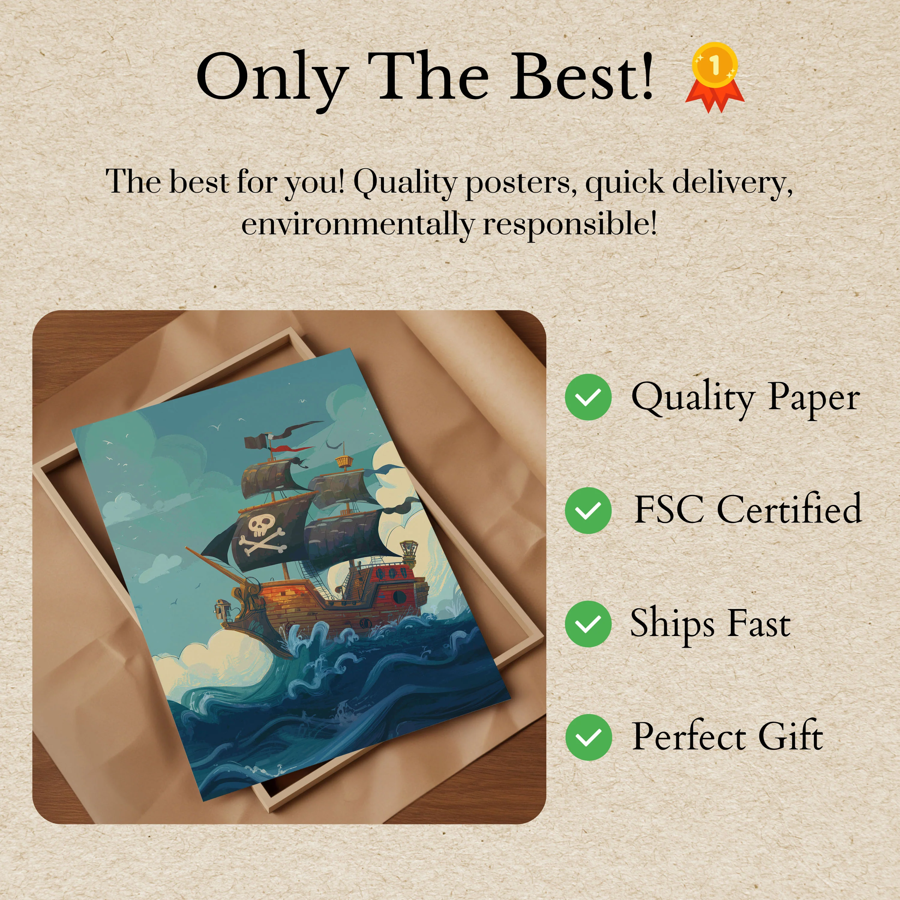 High Seas Pirate Adventure Poster - Image 3