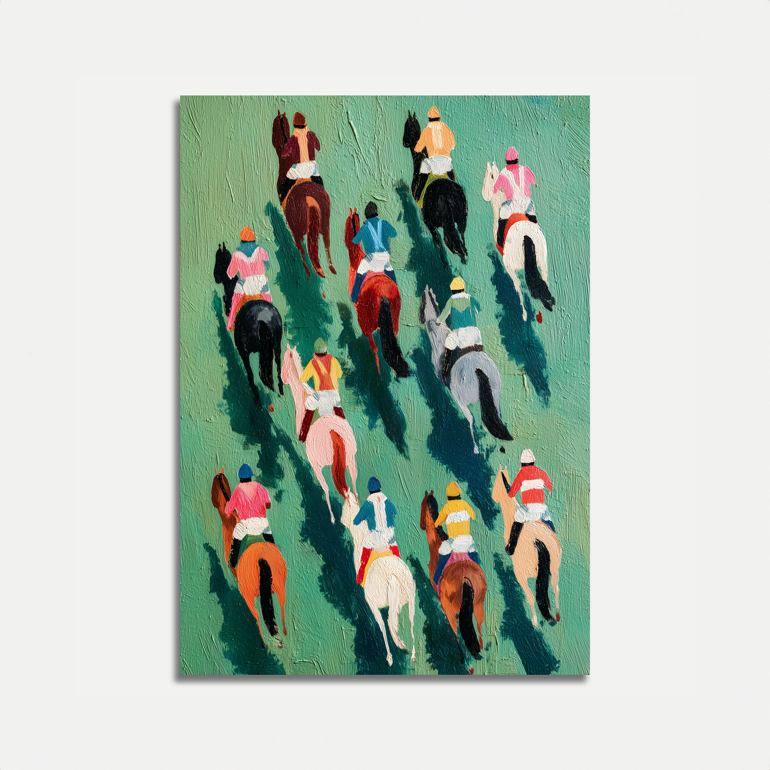 Horse Racing Champions Poster