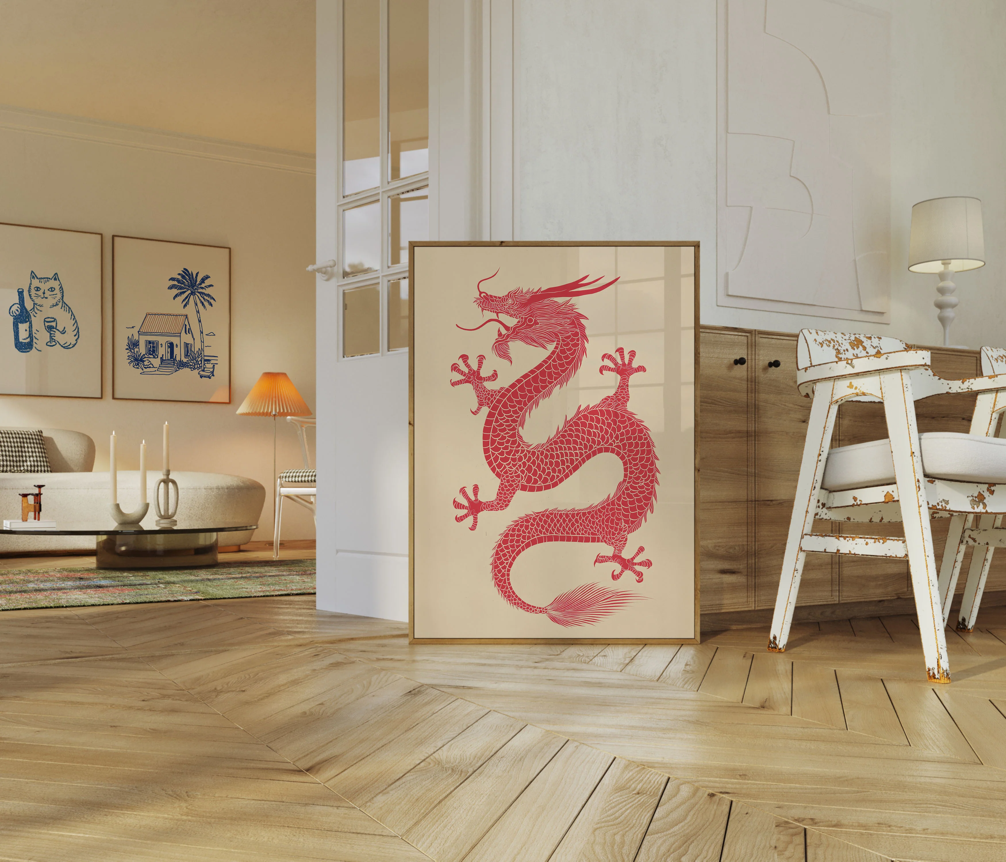 Imperial Red Dragon Poster - Image 5
