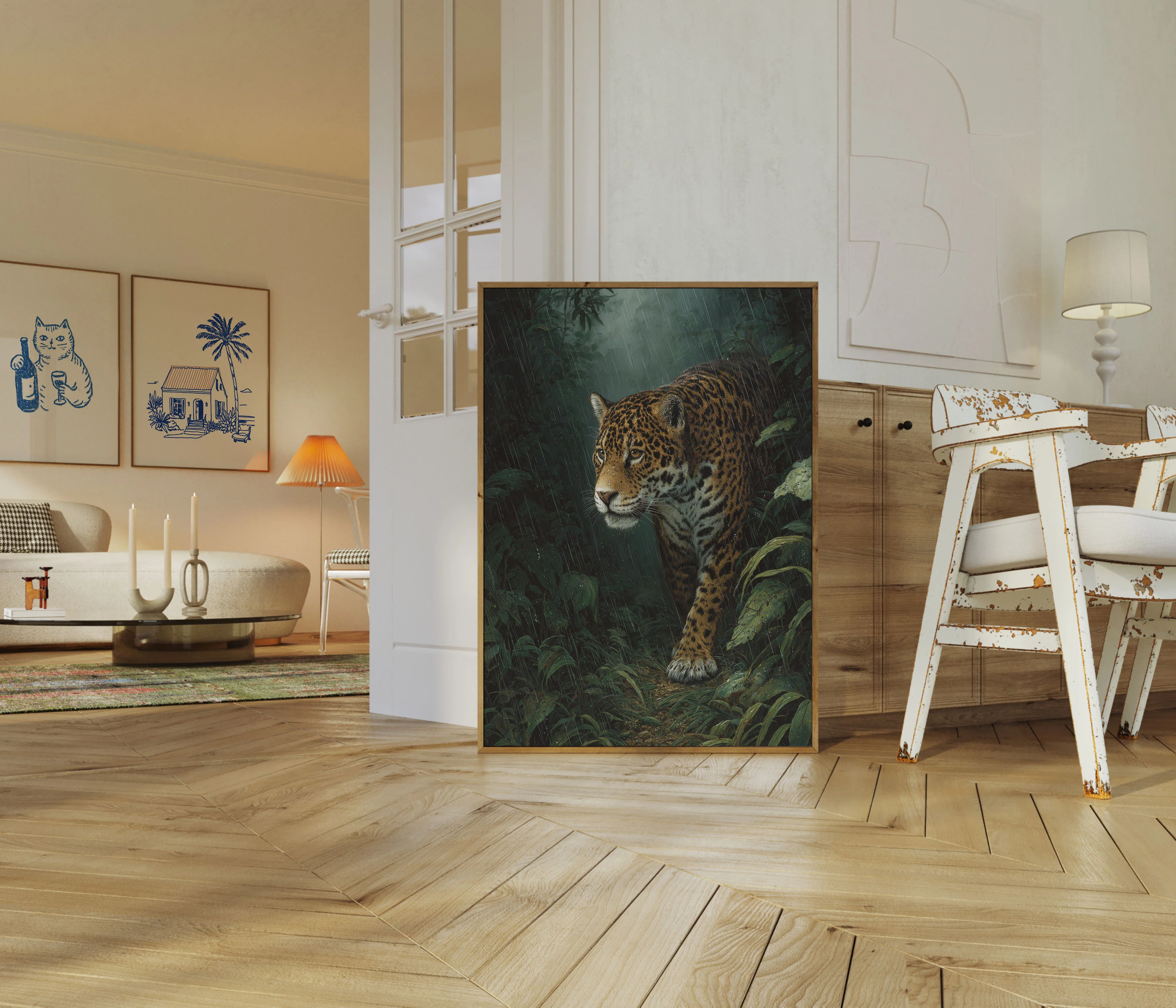 Jaguar in the Rainforest Poster - Image 5