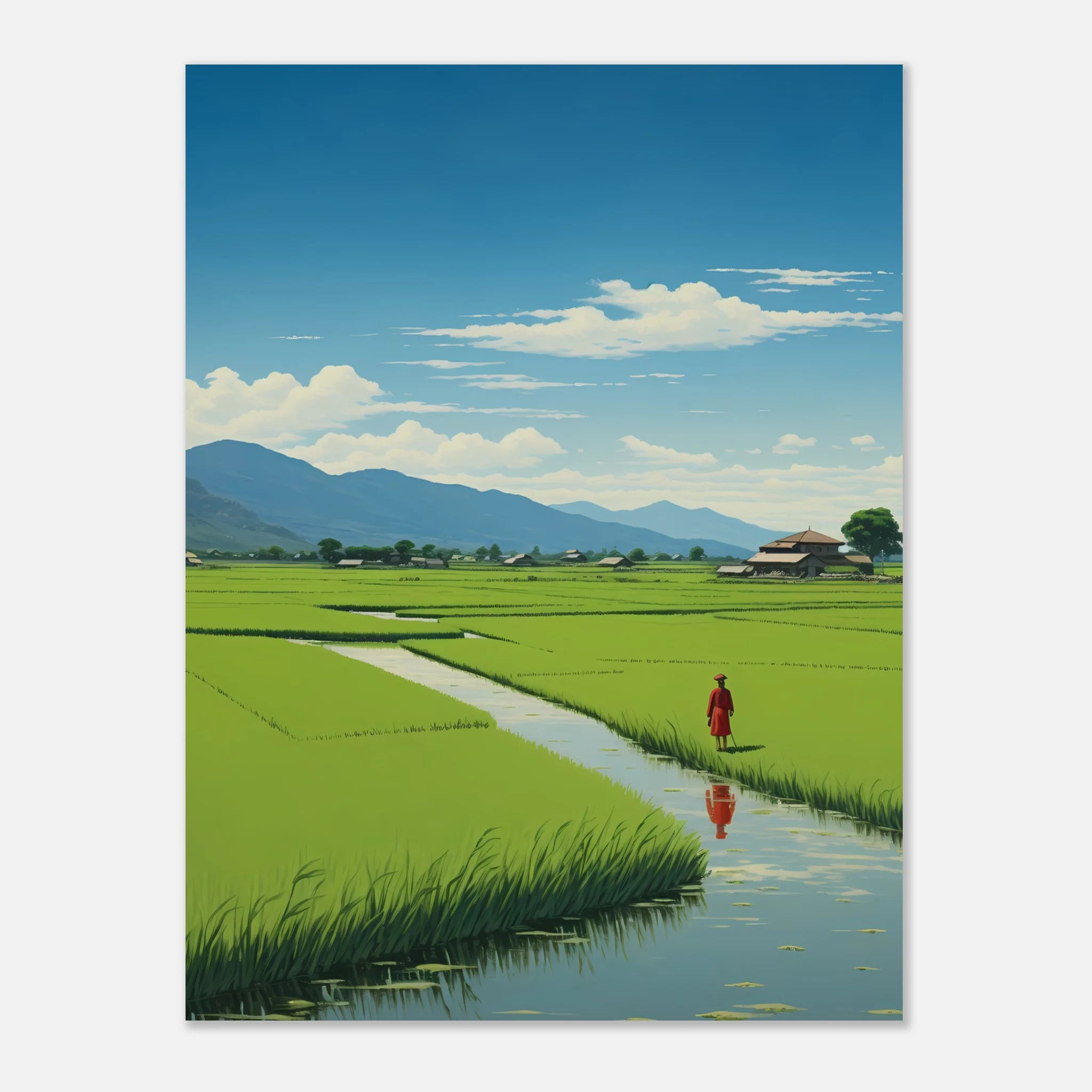 Japanese Rice Field - Poster - Image 8
