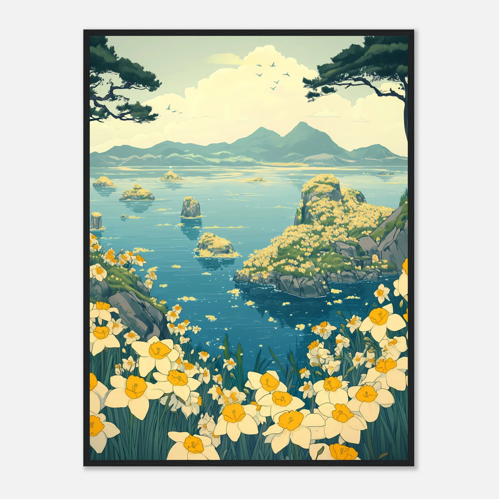 Japanese Spring Blossoms – Poster - Image 16