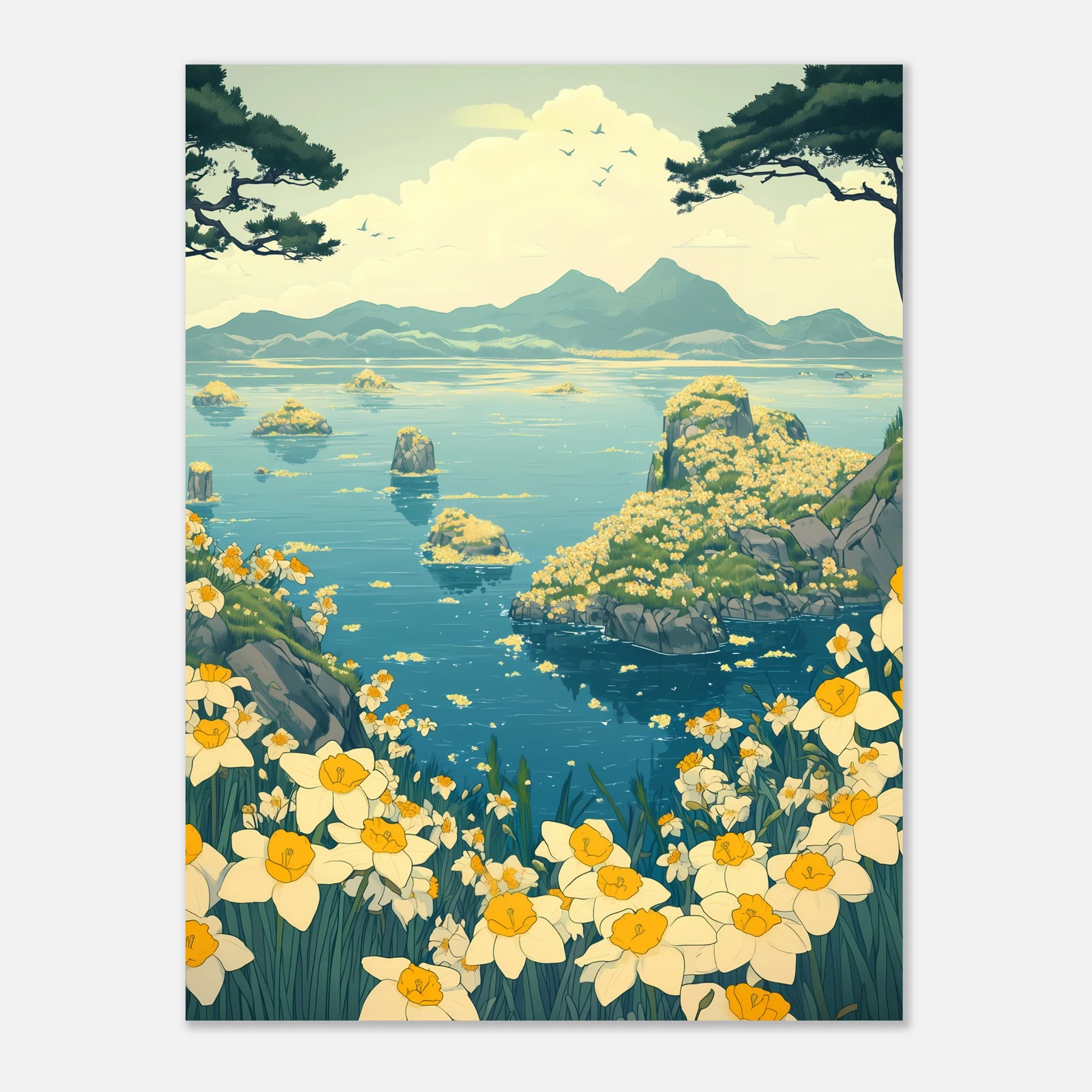 Japanese Spring Blossoms – Poster - Image 22