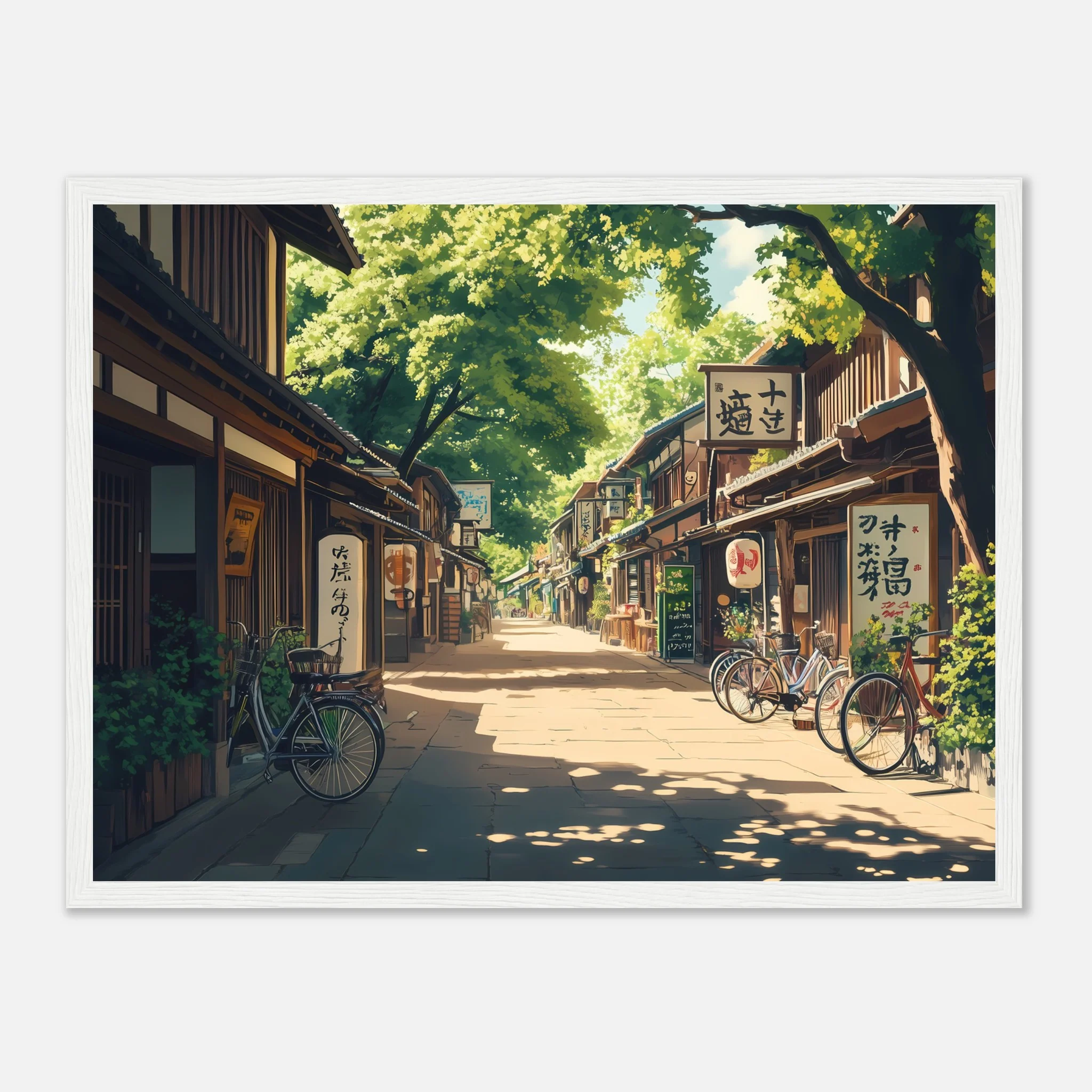 Japanese Street Market Charm – Poster - Image 10
