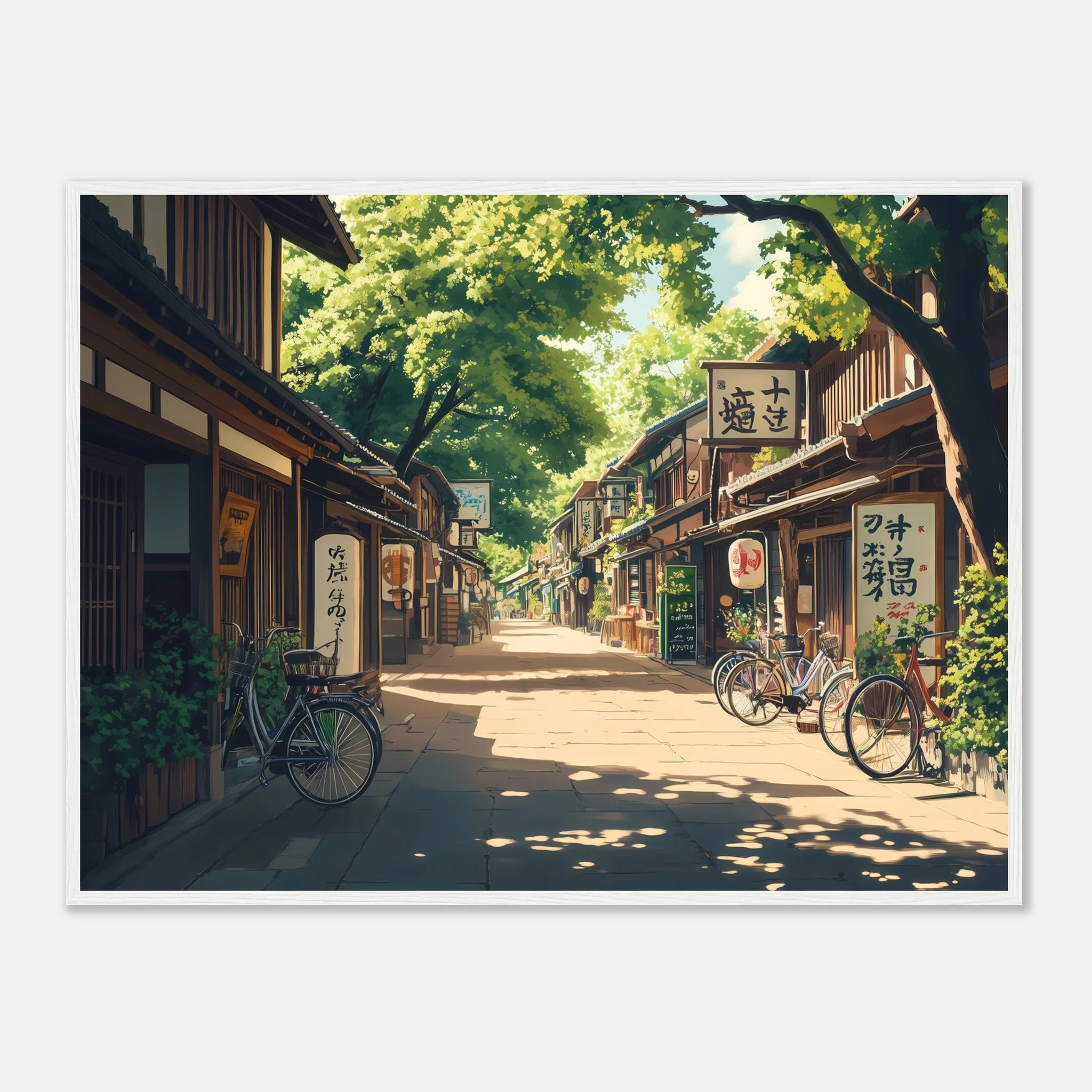 Japanese Street Market Charm – Poster - Image 16