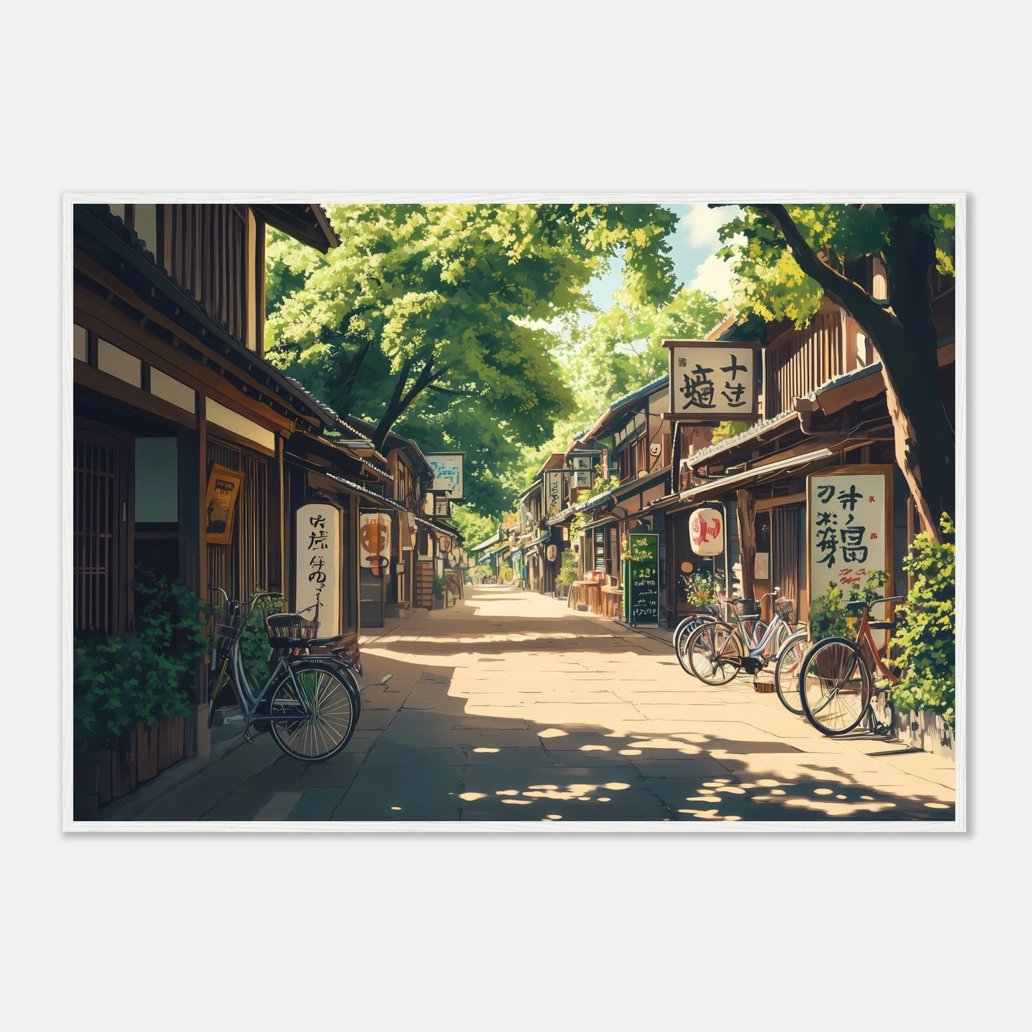 Japanese Street Market Charm – Poster - Image 24