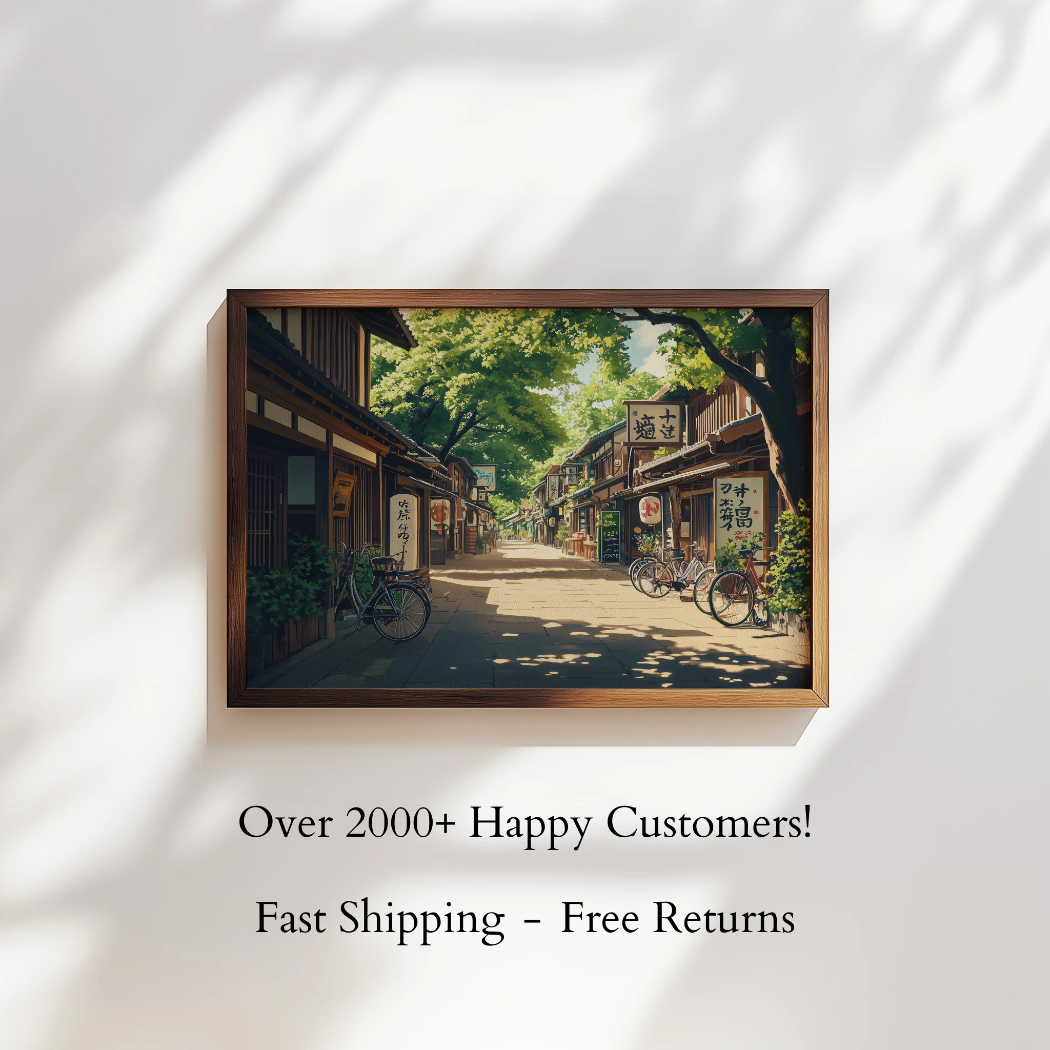 Japanese Street Market Charm – Poster - Image 5