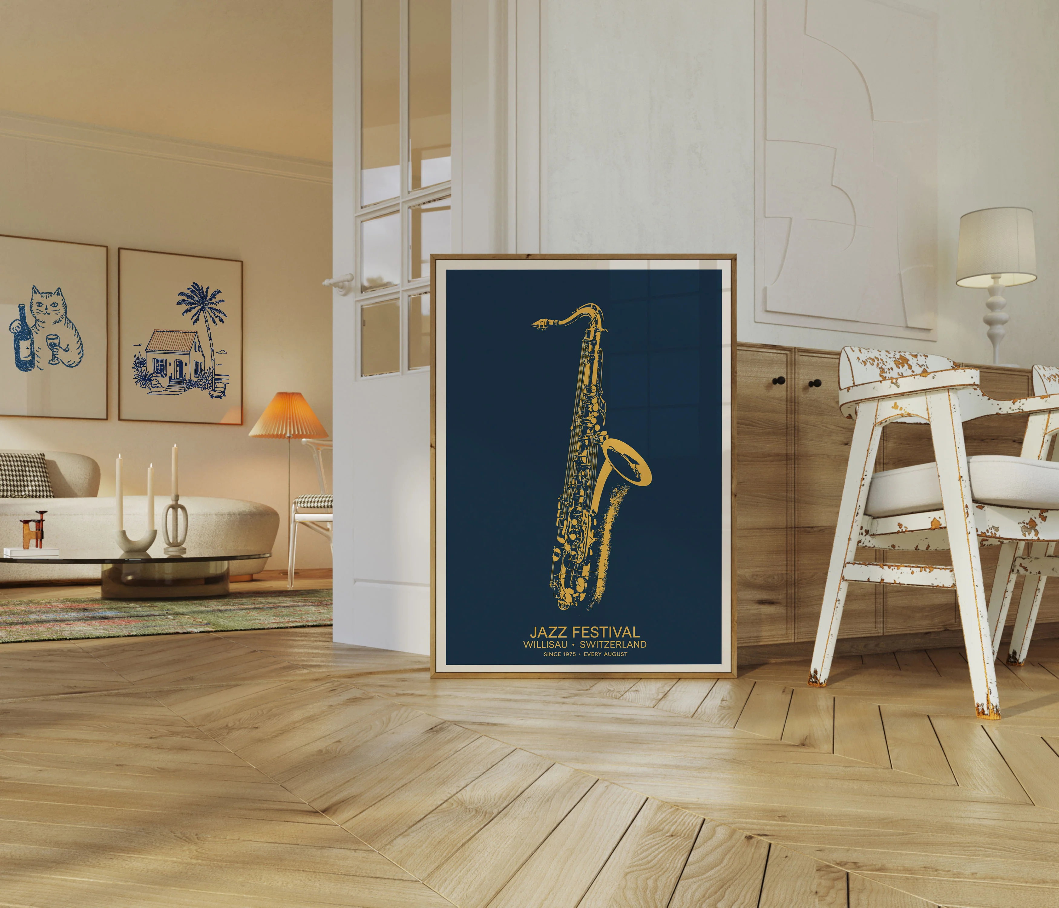 Jazz Festival Saxophone Music Poster - Image 5