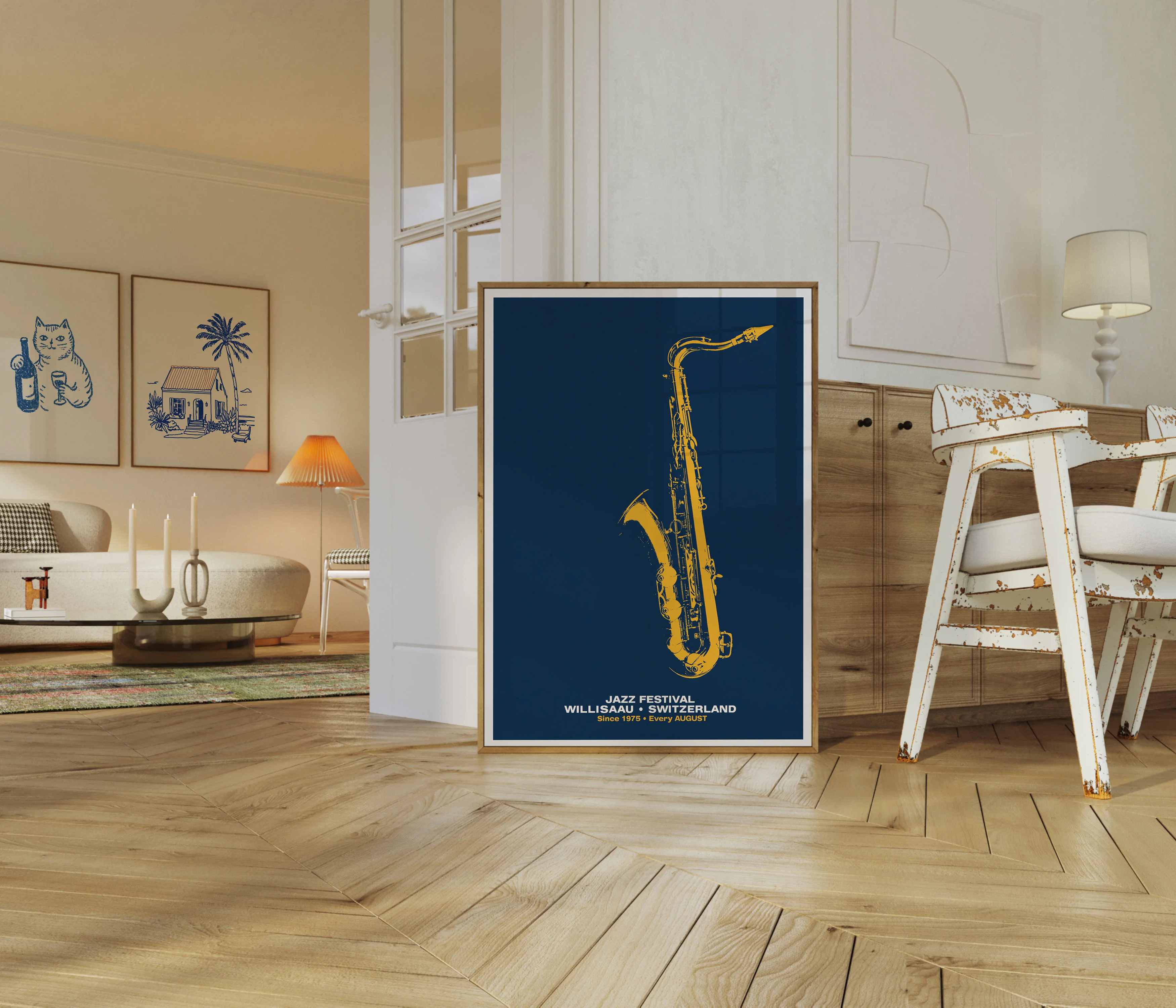 Jazz Festival Willisaau Saxophone Poster - Image 5