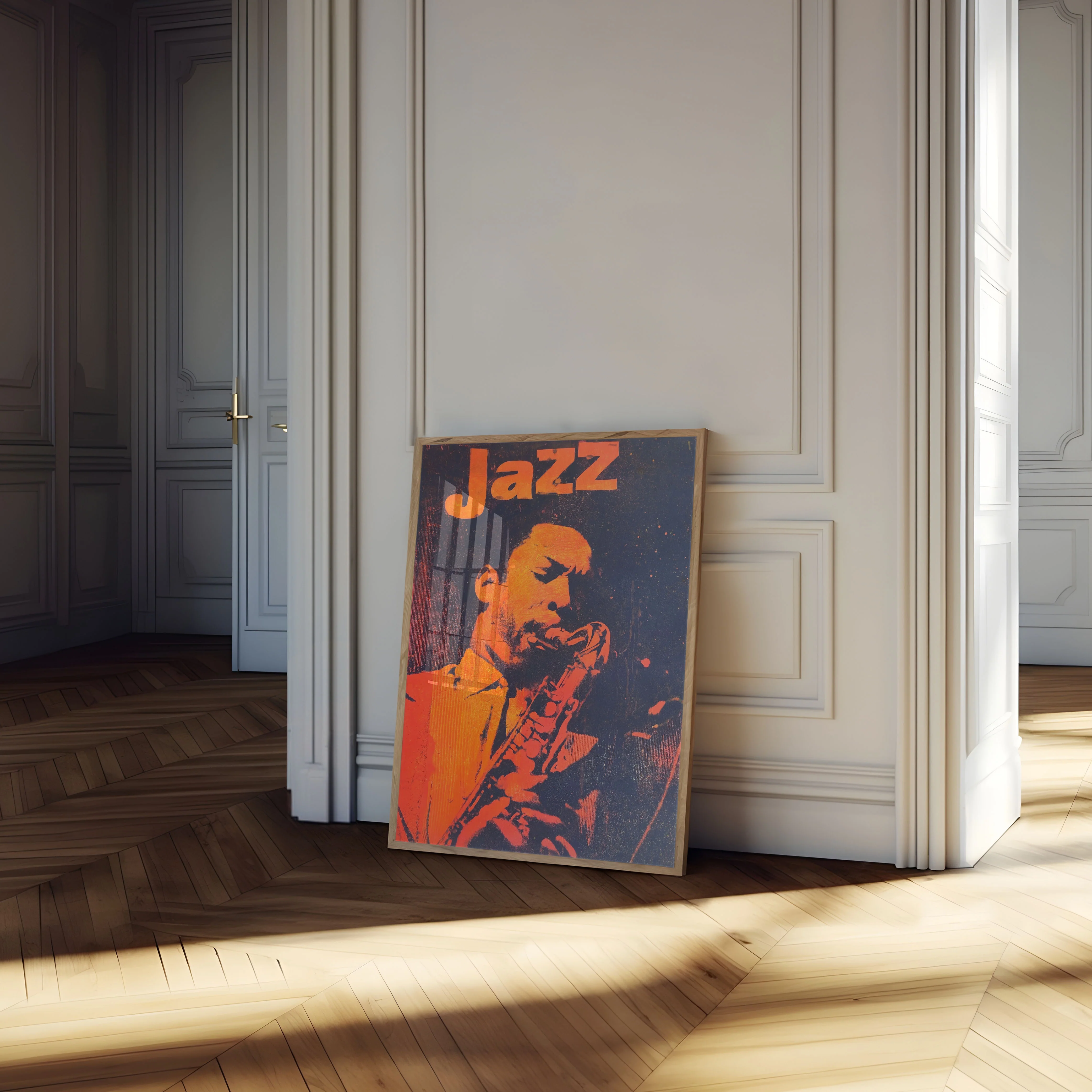 Jazz Saxophone Player Poster - Image 4