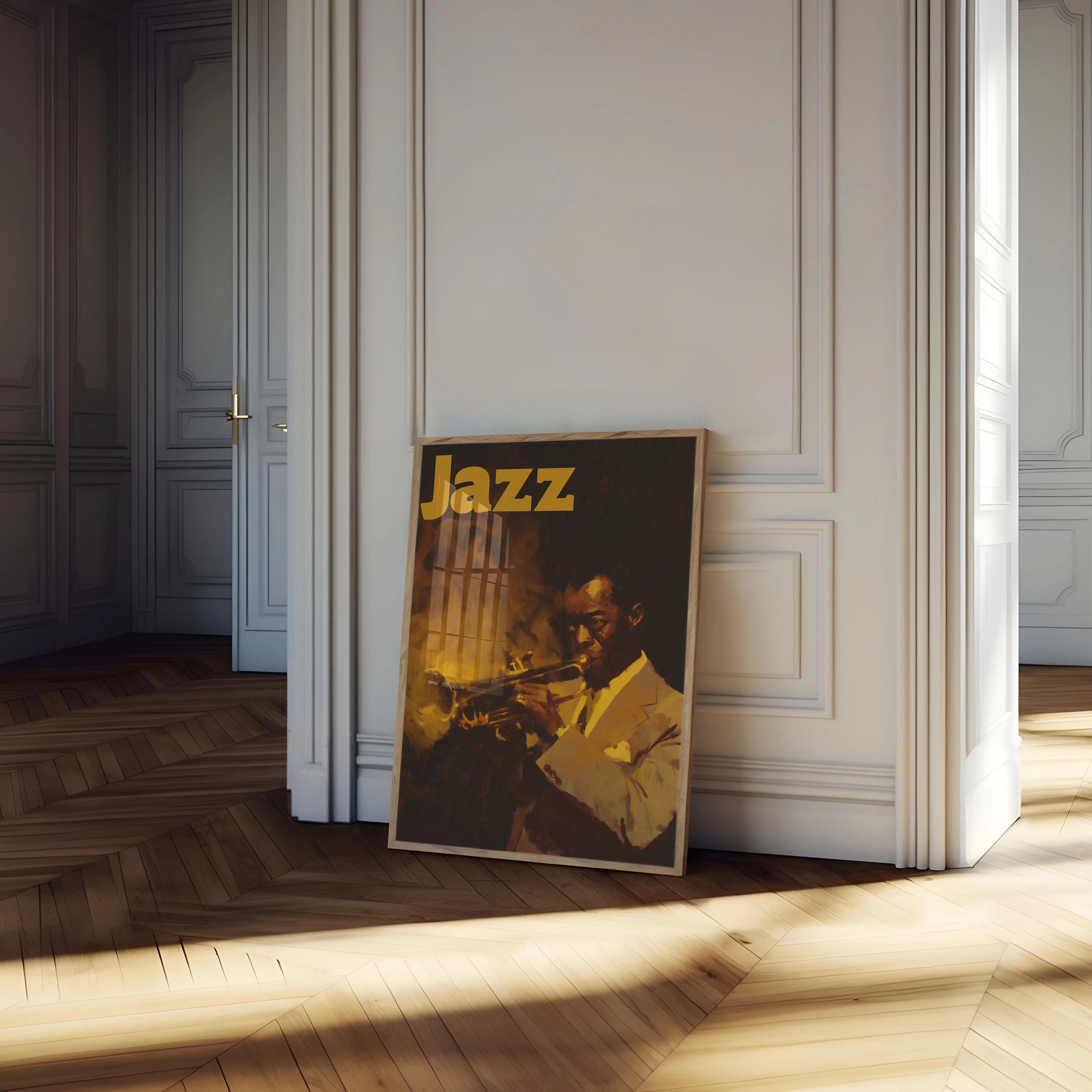 Jazz Trumpet Player Poster - Image 4