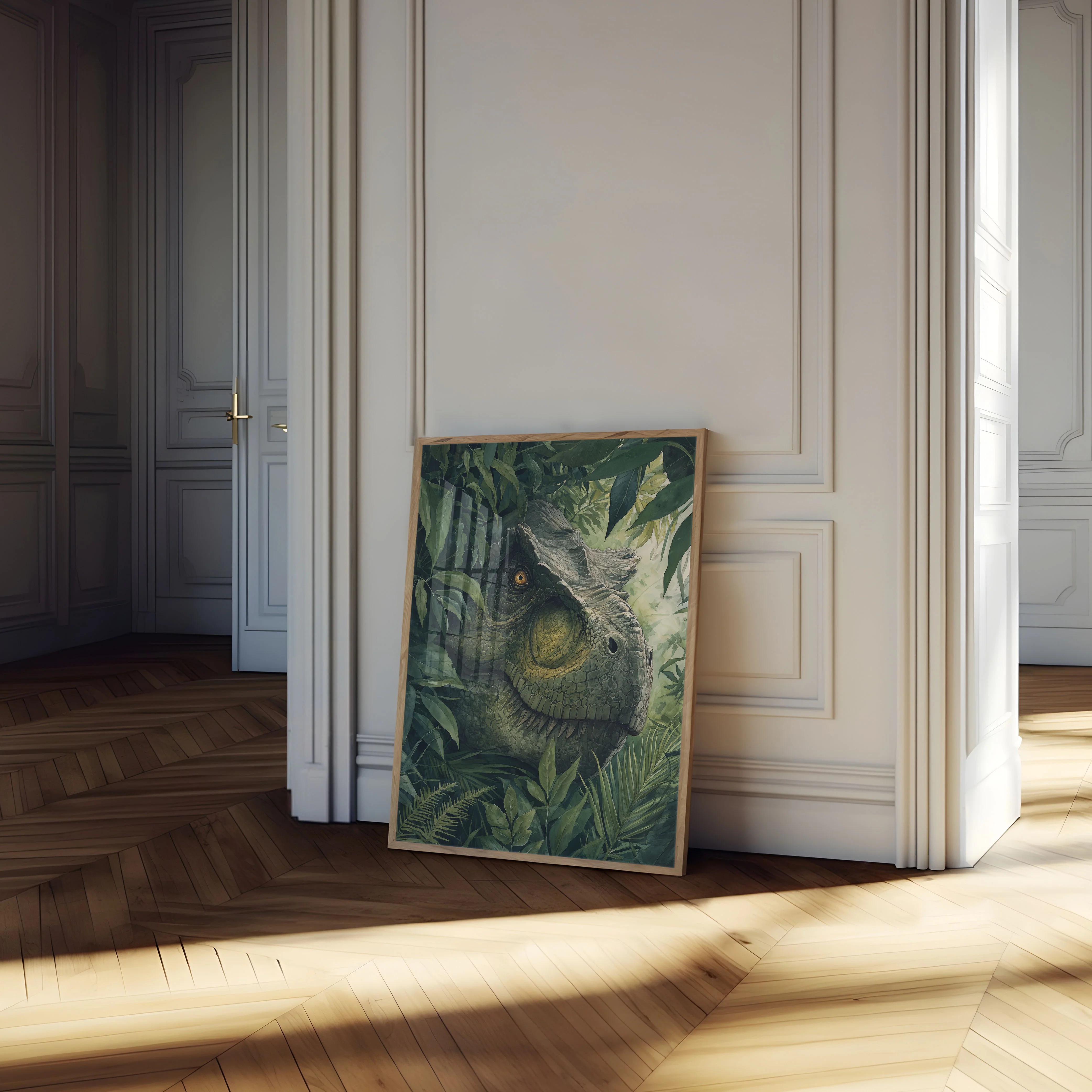 Jungle Guardian Dinosaur Poster - Image 4